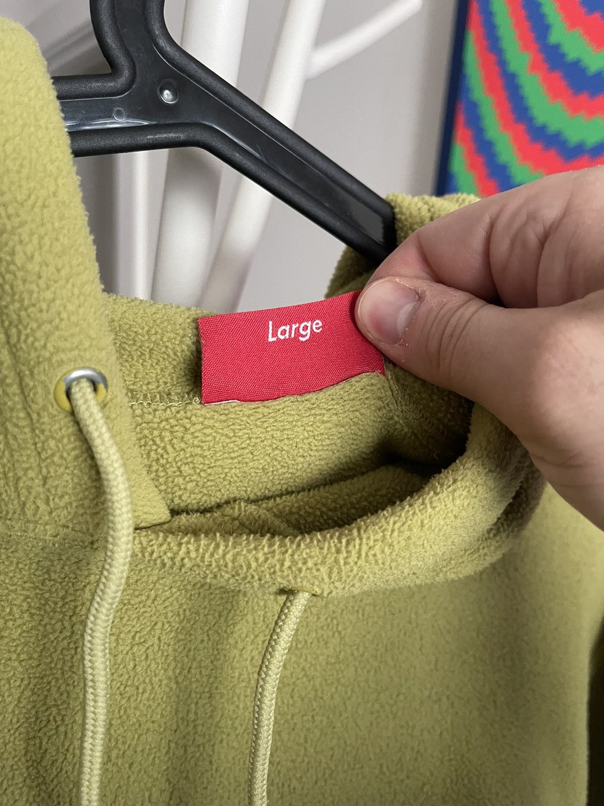 Supreme Supreme Small Box Polartec Hoodie Size US L / EU 52-54 / 3 - 4 Thumbnail