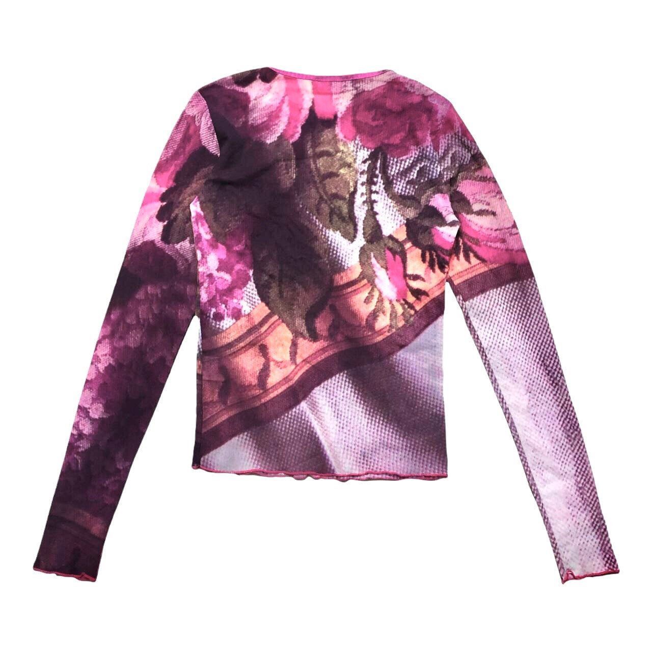 Cop Copine The Cop Copine Roses Mesh Top Size ONE SIZE - 4 Thumbnail