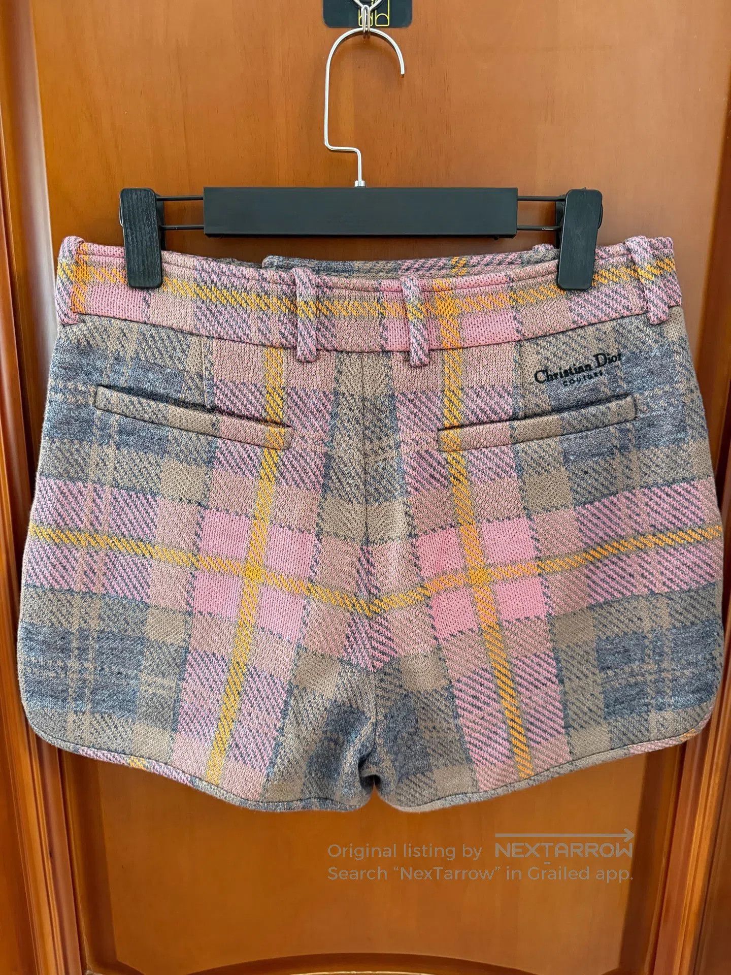 Dior Dior size M Checkered Shorts| Size 25" / US 0 / IT 36 - 2 Thumbnail