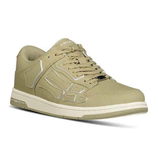 Amiri o1w1db10125 Skeleton Low Top Sneakers in Sage Green Size US 11 / EU 44 - 2 Thumbnail