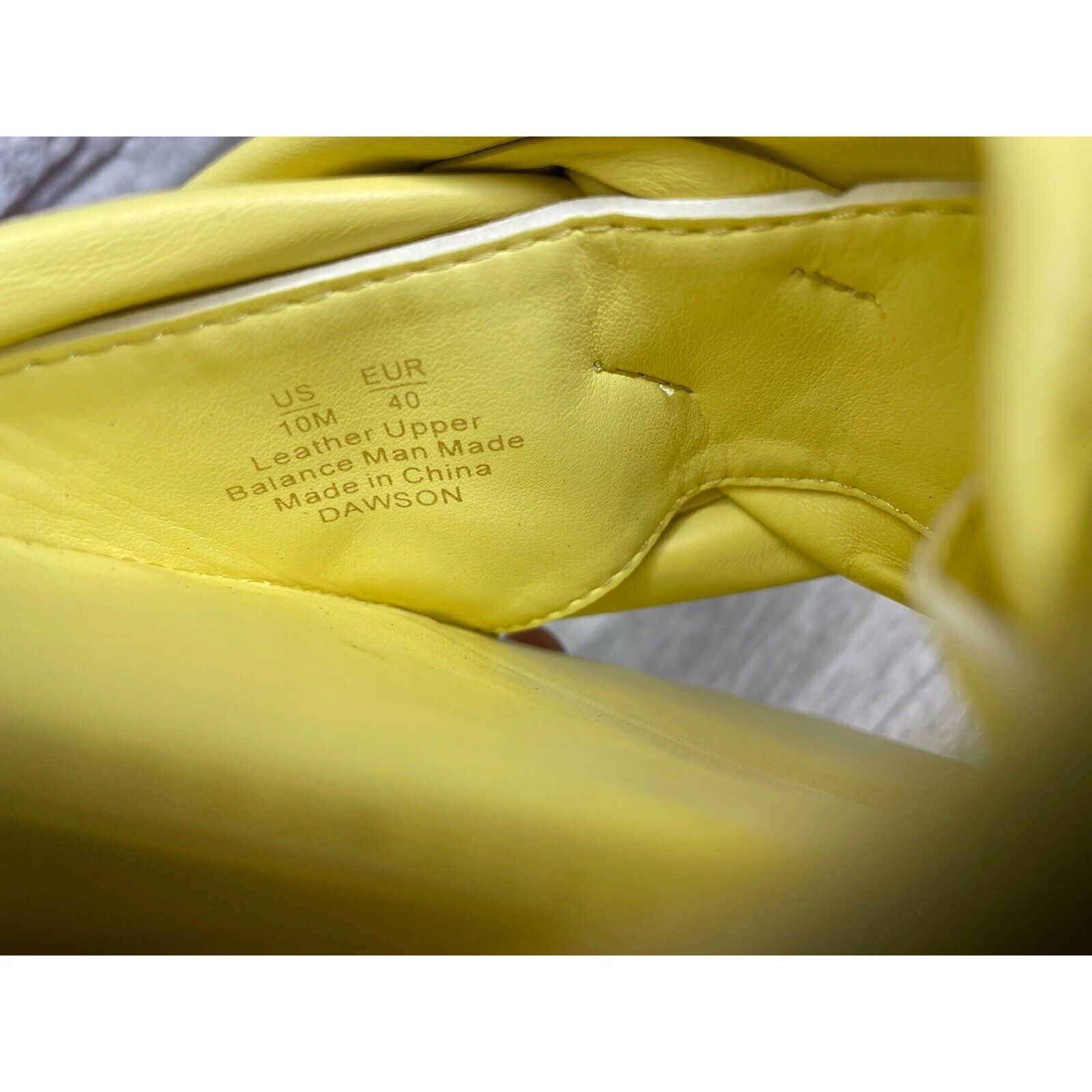 Sam Edelman Sam Edelman Dawson Yellow Knot Leather Slides Heel Sandals W Size US 10 / IT 40 - 8 Thumbnail