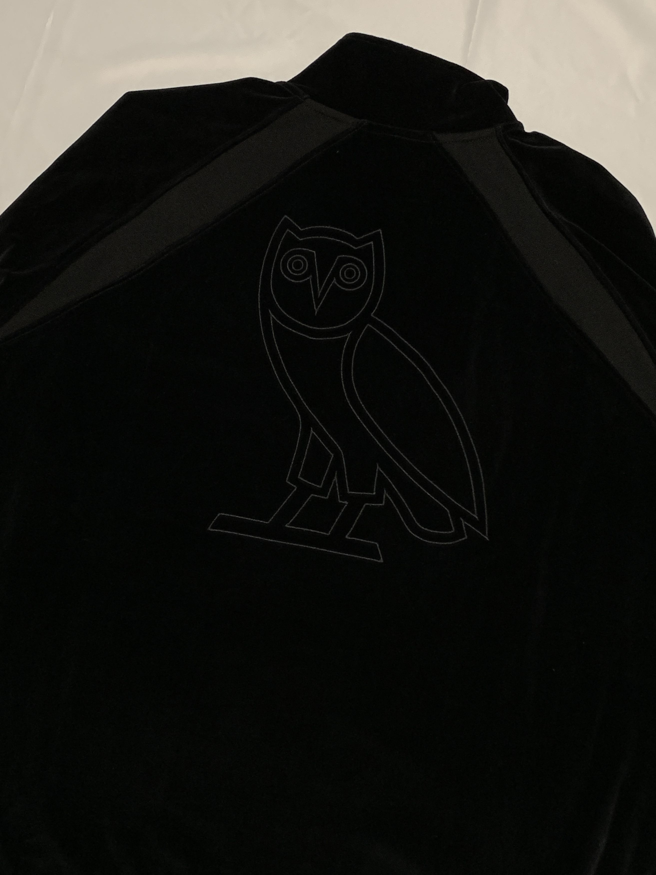 Drake OVO OG Velour Quarter Zip Sweatshirt Black XXXL Size US XXL / EU 58 / 5 - 5 Thumbnail