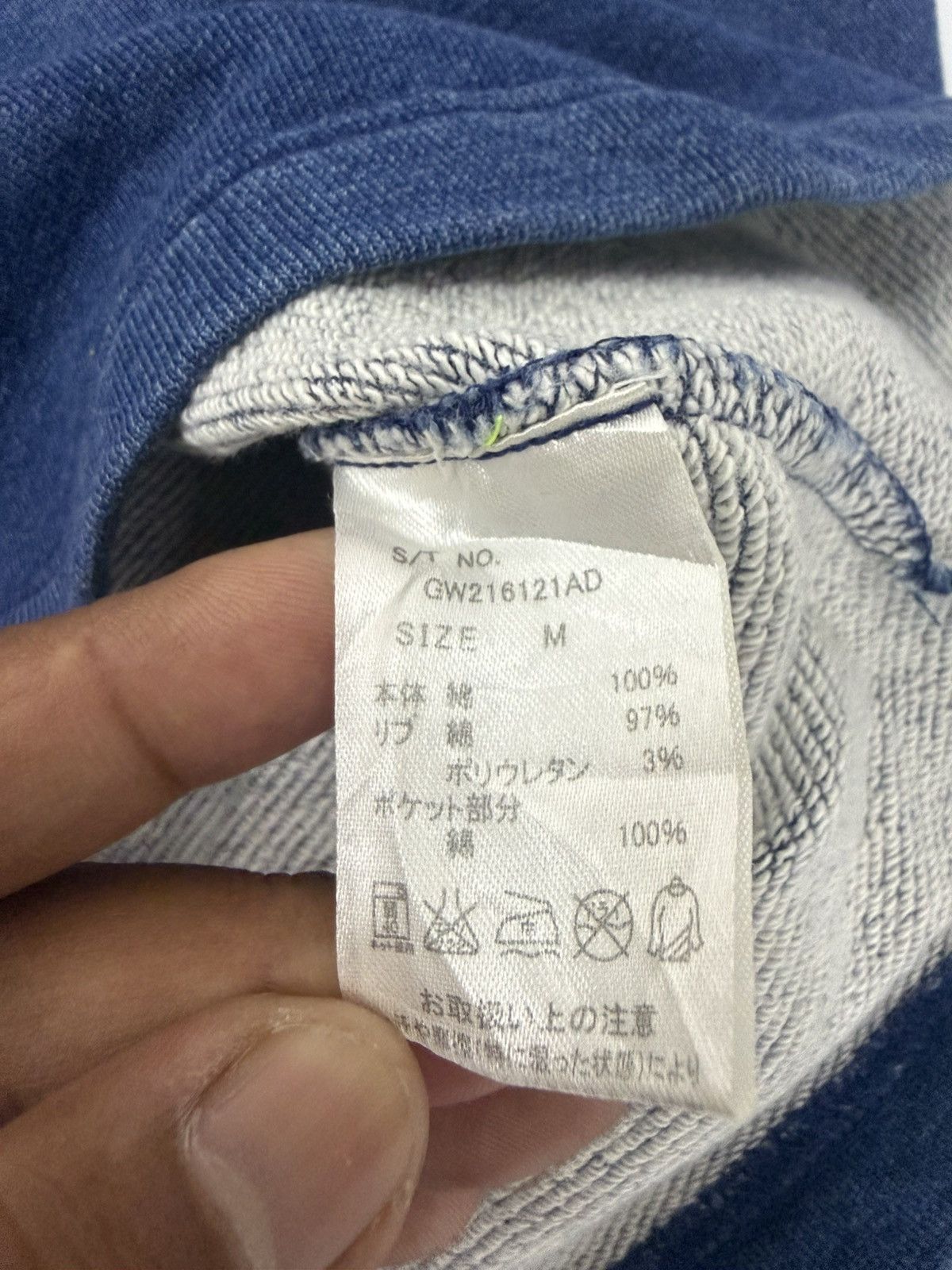 Global Work 🔥 Global Work Japan Heritage indigo blue Sweatshirt - M Size US M / EU 48-50 / 2 - 9 Thumbnail