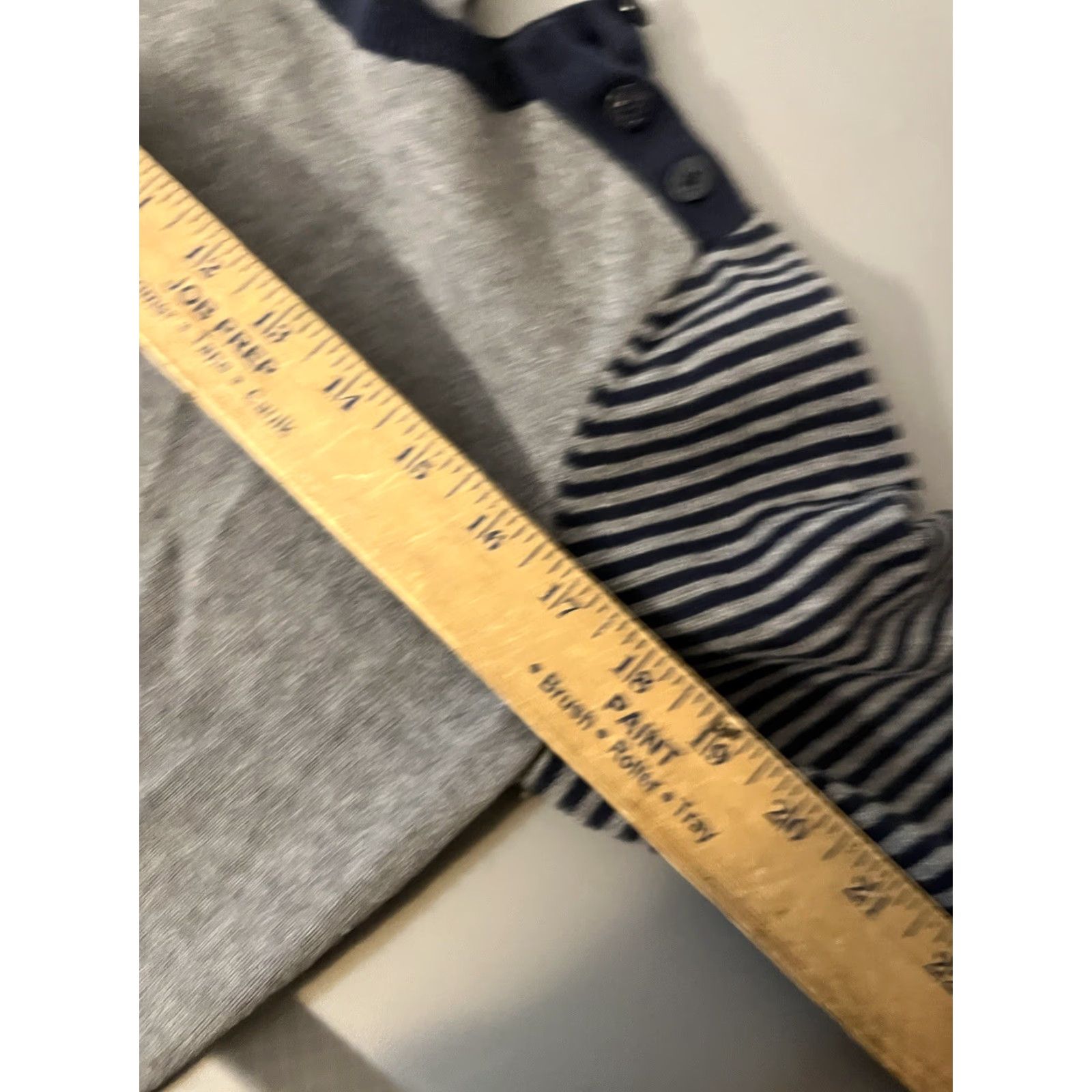 Nautica Nautica Sweater Women's Large Crew Neck Long Sleeve Striped Button Multicolor 100% Cotton Knit Pullover Classic Size L Adults Size L / US 10 / IT 46 - 5 Thumbnail
