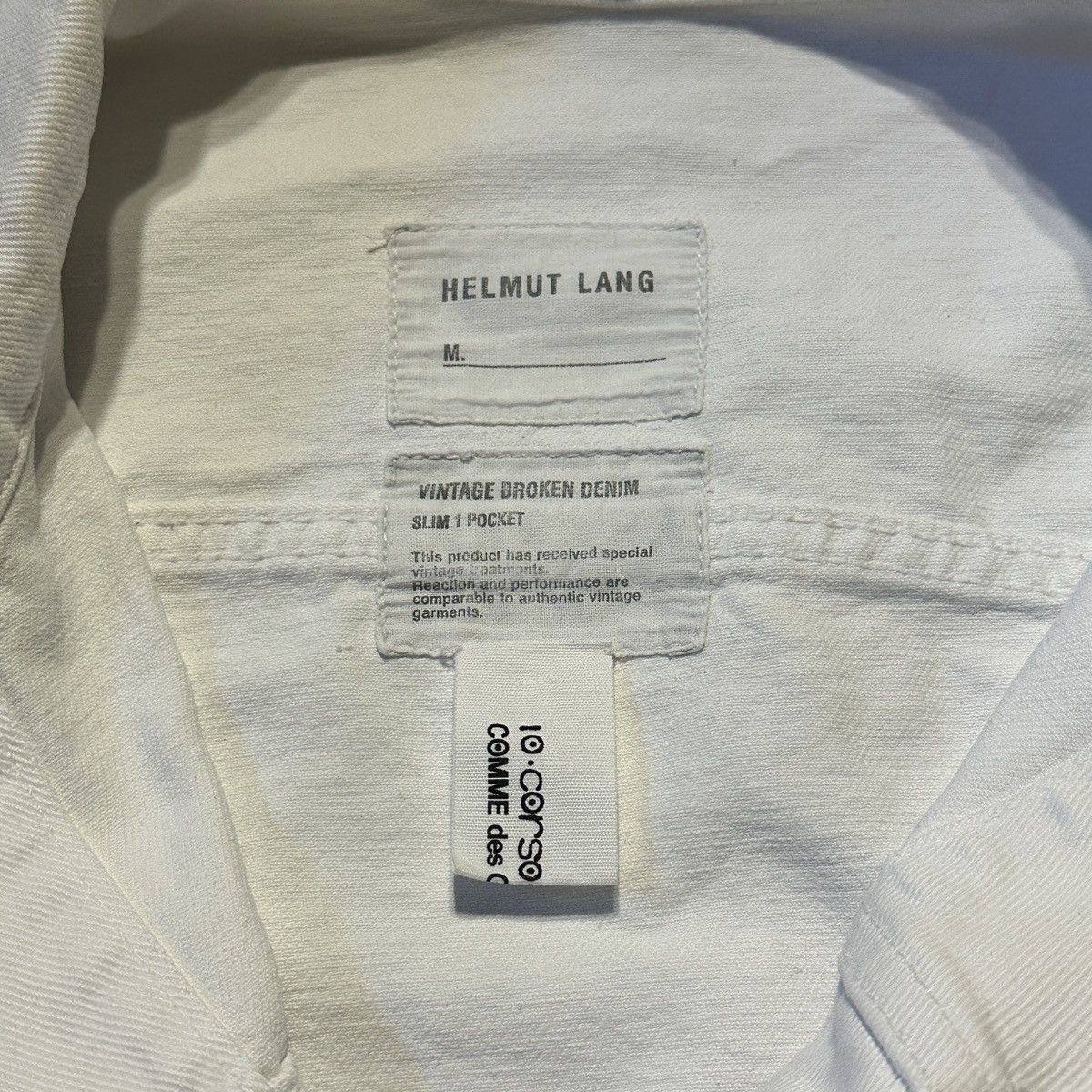 Helmut Lang Helmut Lang Archive Denim Jacket 2003 Size US M / EU 48-50 / 2 - 7 Thumbnail