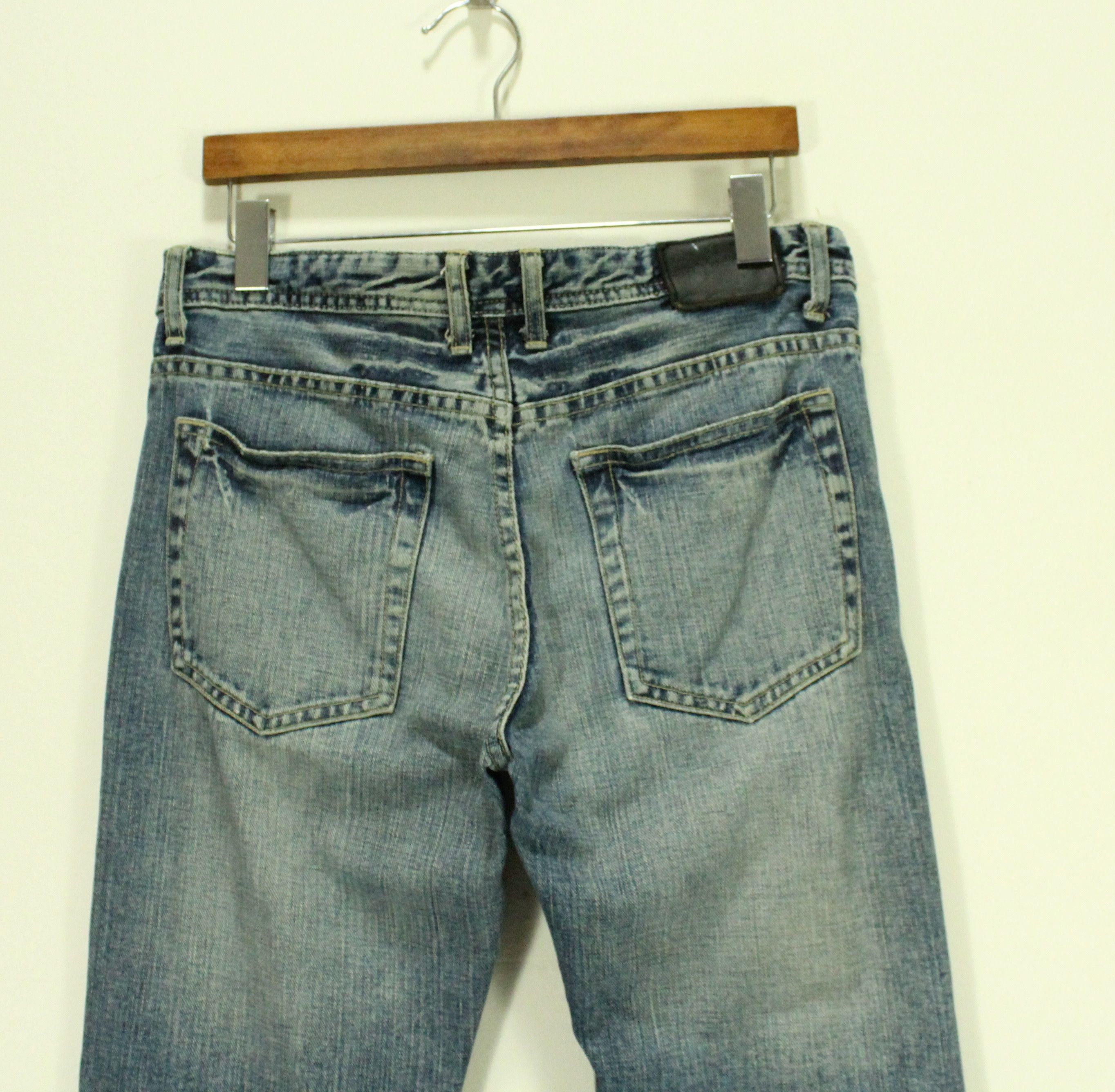 Japanese Brand FLARED 🔥 BIGI Denim Paint Splatter Kapital Goa Ppfm LGB Size US 32 / EU 48 - 10 Thumbnail