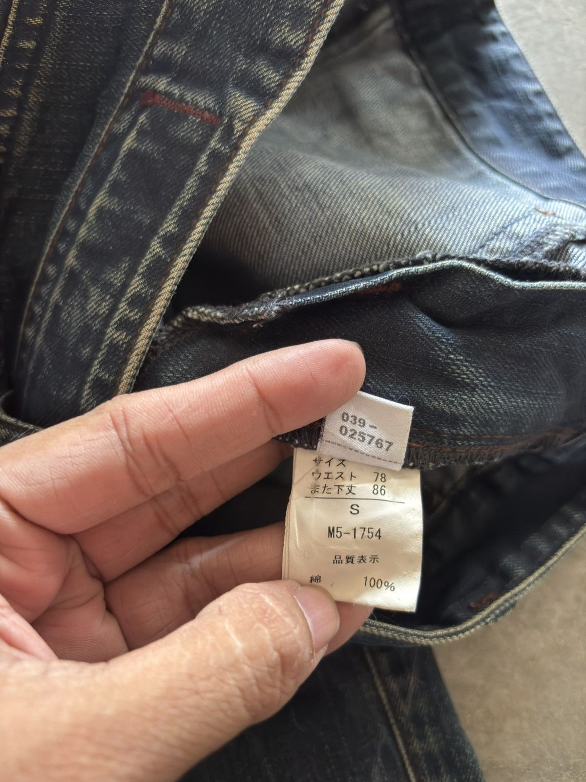 Marithe + Francois Girbaud MARITHE FRANCOIS GIRBAUD MFG biker jeans distressed vintage Size US 30 / EU 46 - 7 Thumbnail