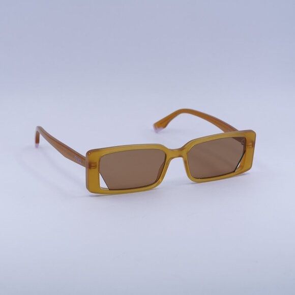 Fendi 🕶️ New Fendi FE40164I 44J Sunglasses - Shiny Orange Frame Size ONE SIZE - 4 Thumbnail