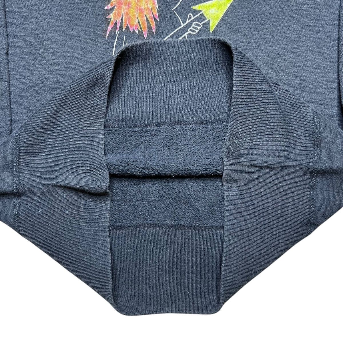NCAA 50s Pi Beta Phi Monmouth Flock Print Black Sweatshirt Size US L / EU 52-54 / 3 - 10 Thumbnail