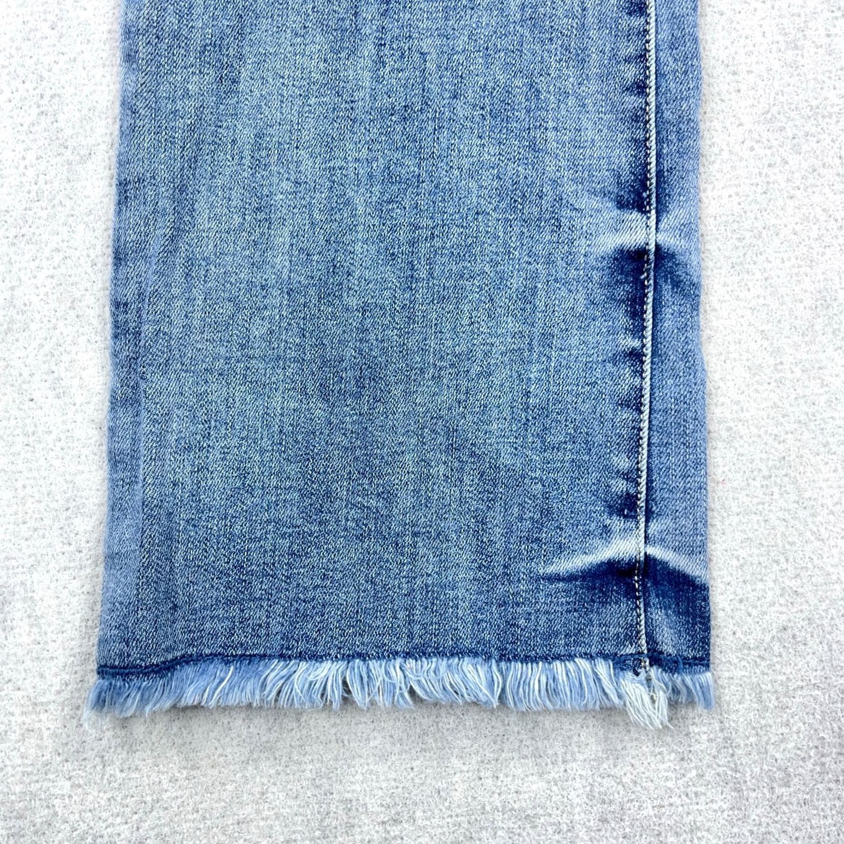 Vintage Judy Blue Jeans Women Bootcut 28 Blue Denim Distressed Stretch 5-Pocket Pocketed Regular Mid Rise Size 28" / US 6 / IT 42 - 5 Thumbnail