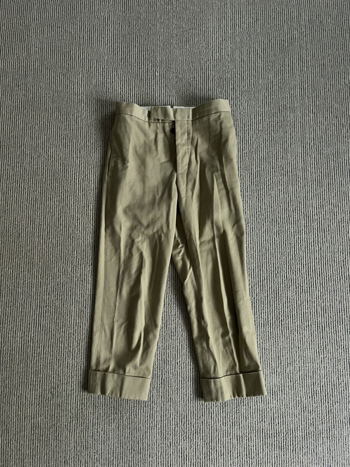 Thom Browne Beige Trousers Size US 28 / EU 44 - 1 Thumbnail