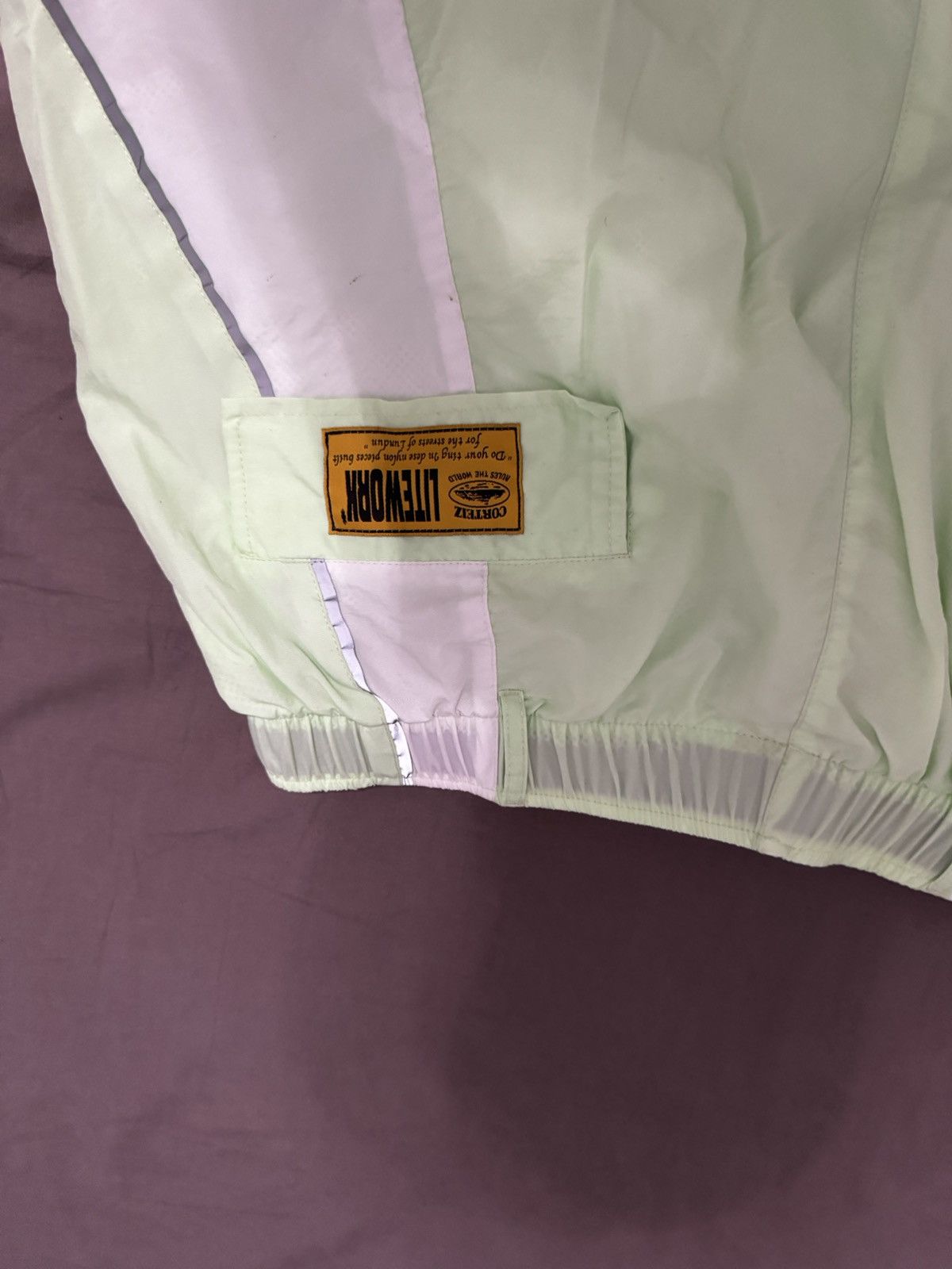 Corteiz like green shorts tracksuit