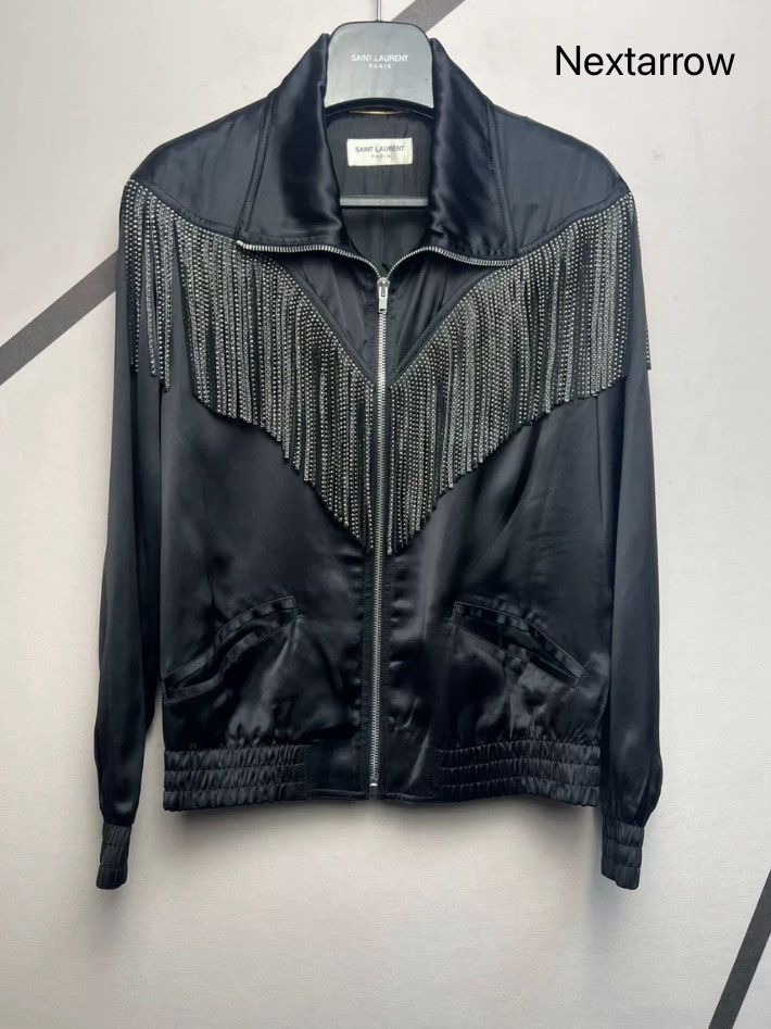 SAINT LAURENT PARIS｜ (801474 YB2FT 1000) Saint Laurent straight-leg Jeans | Blue | FARFETCH