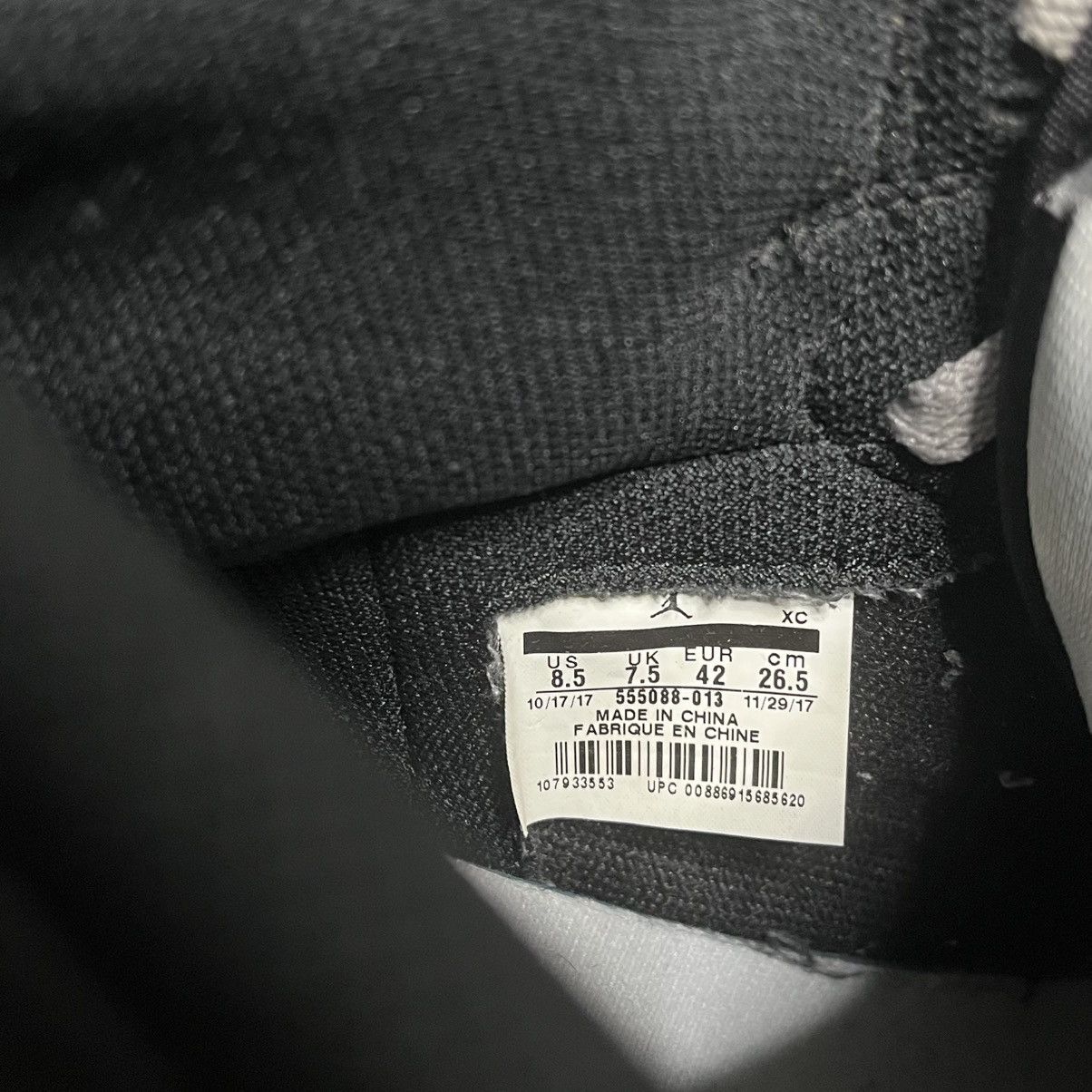 Jordan Brand 2018 shadow 1s Size US 8.5 / EU 41-42 - 8 Thumbnail