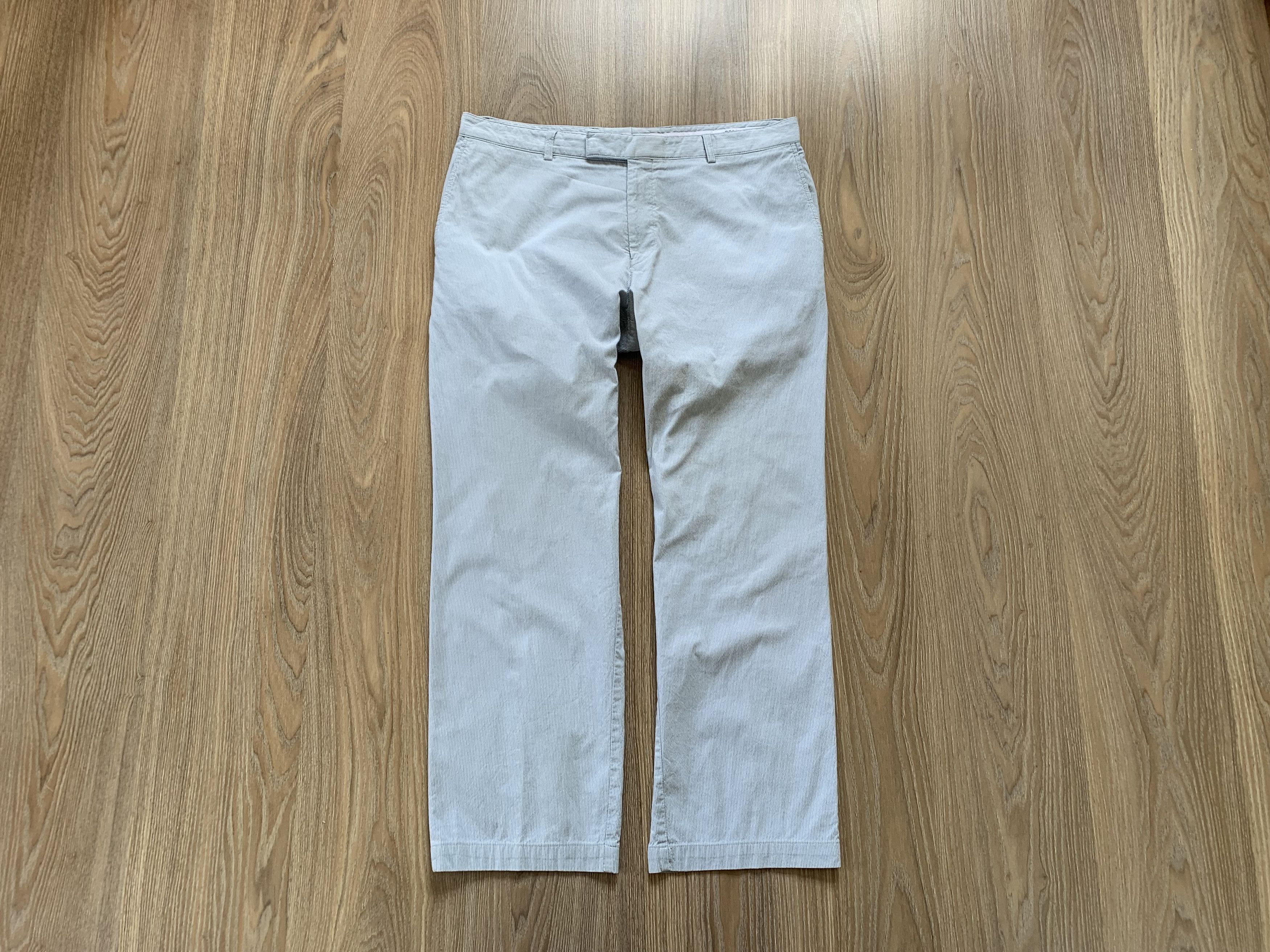 Designer × Hugo Boss × Vintage Hugo Boss Vintage Stripe Casual Pants Size US 34 / EU 50 - 1 Thumbnail