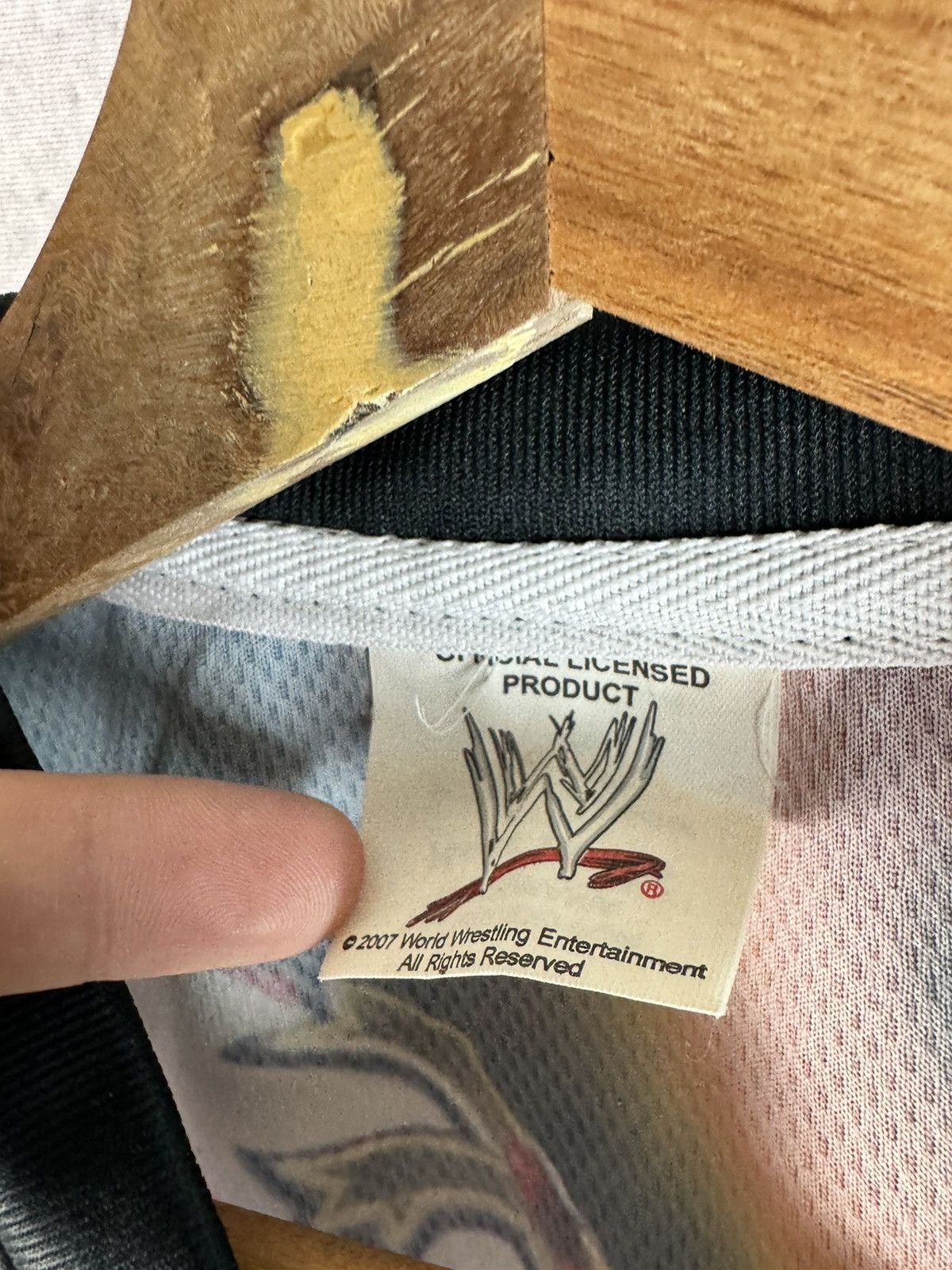Vintage × WWE × WWF vintage Rey Misterio jersey t-shirt Size US XXS / EU 40 - 3 Thumbnail