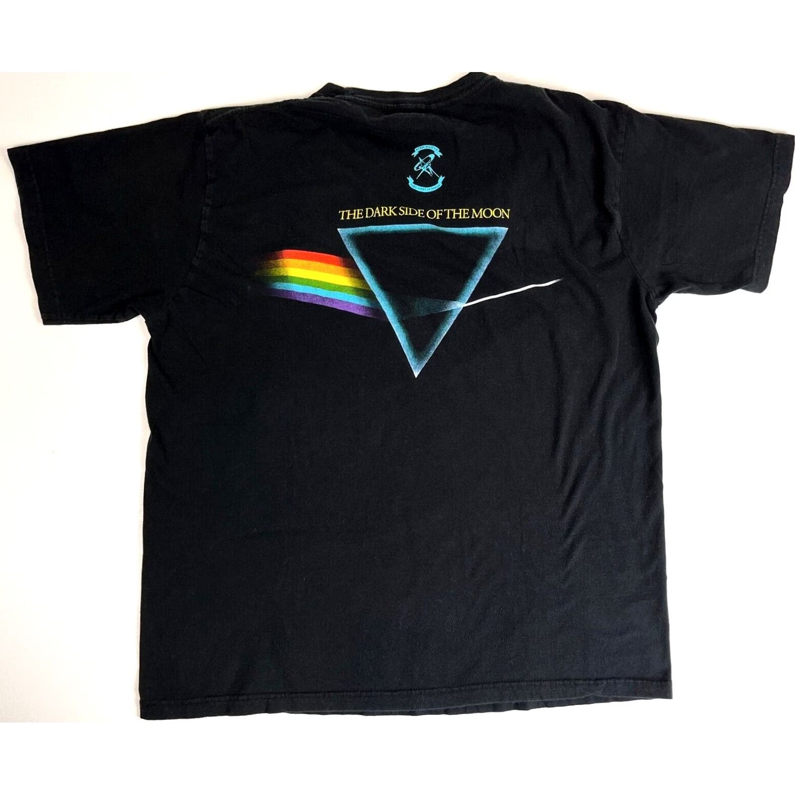Vintage Pink Floyd T-Shirt Dark Side of the Moon 2014 Officially Licensed Size XL Black Mens Short Sleeve Crew Neck 100% Cotton Size US XL / EU 56 / 4 - 2 Thumbnail