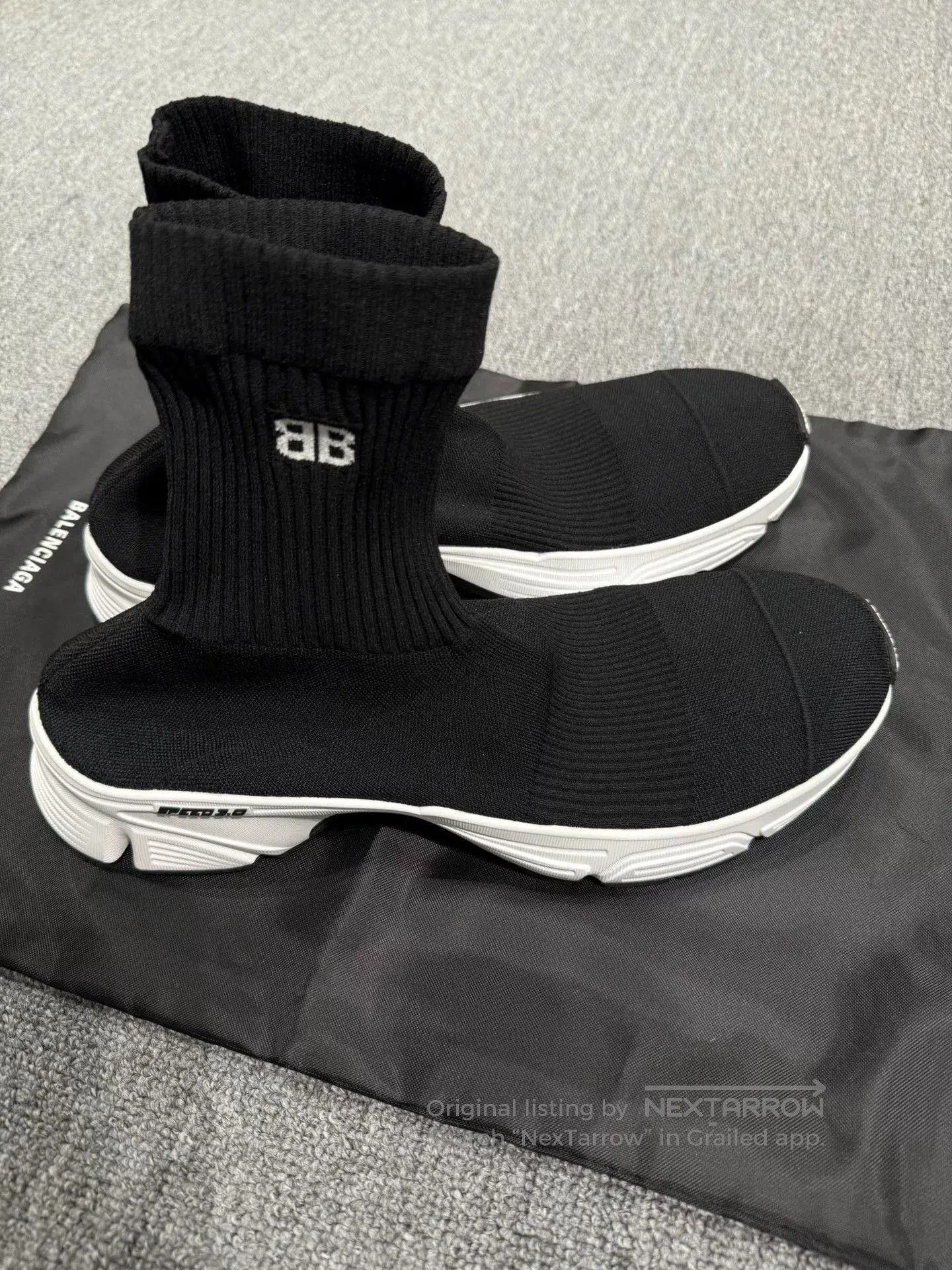 Balenciaga Balenciaga High-Top Casual Shoes. Size US 5 / EU 37 - 3 Thumbnail