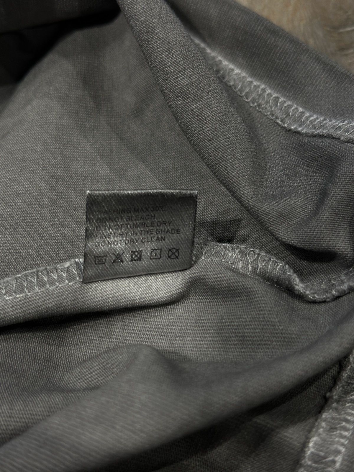 Saint Vanity SAINT VANITY CROSS TEE GREY Size US L / EU 52-54 / 3 - 5 Thumbnail