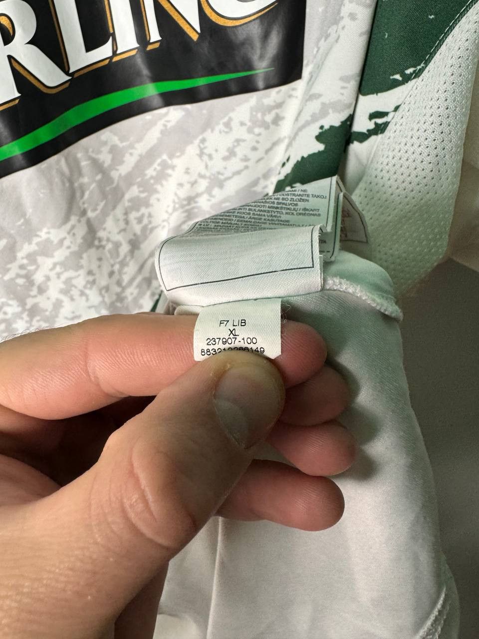 Nike × Vintage Celtic FC Glasgow 2007 2008 Training Shirt Soccer Jersey Size US XL / EU 56 / 4 - 4 Thumbnail