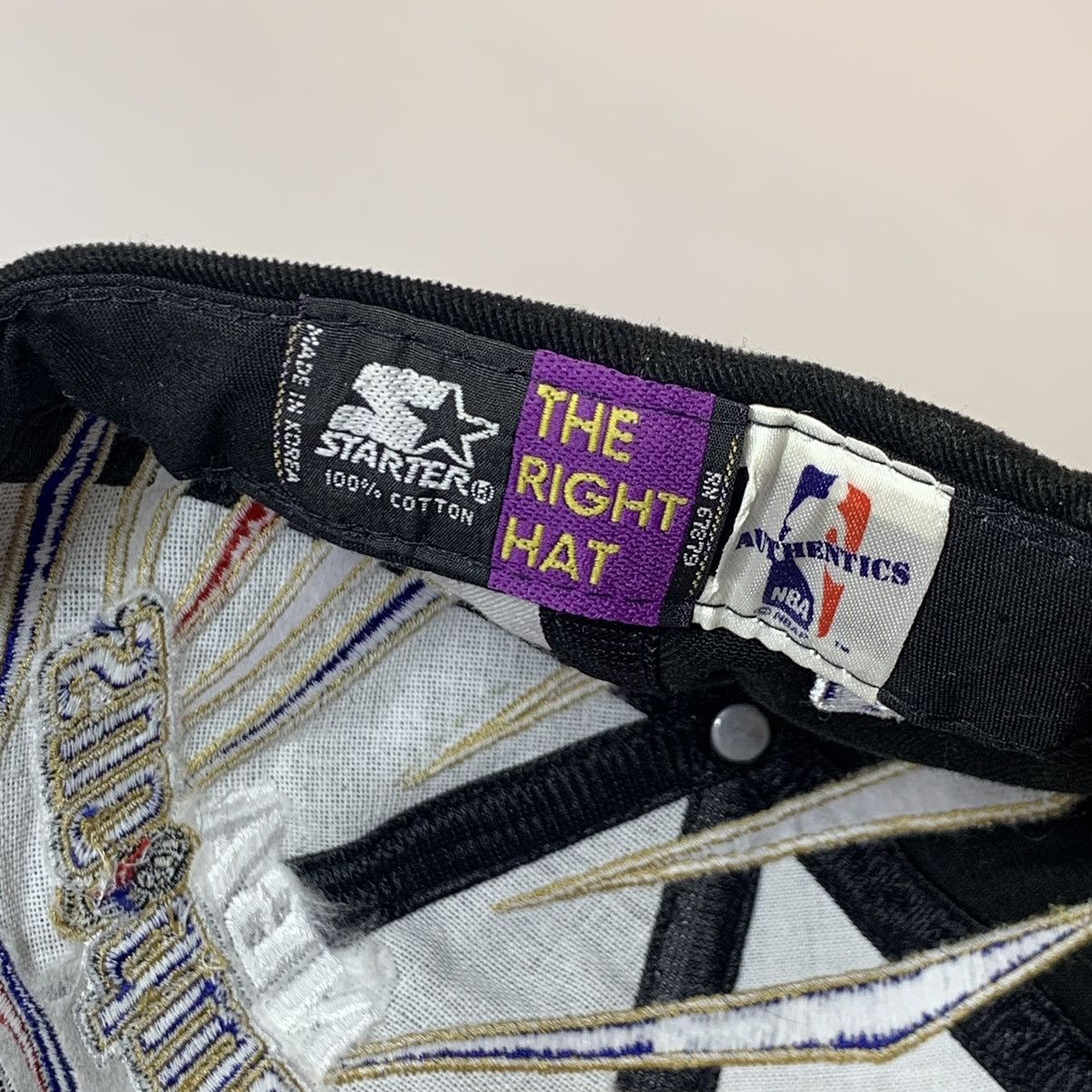 NBA Vintage Chicago Bulls 1998 starter cap champion nba Size ONE SIZE - 8 Thumbnail