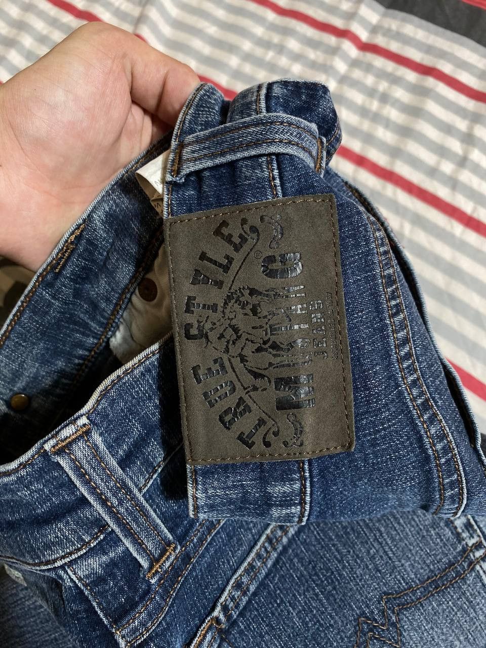 Japanese Brand × Mustang Vintage 90s y2k mustang TRUE STYLE jeans Bootcut Size US 34 / EU 50 - 18 Thumbnail