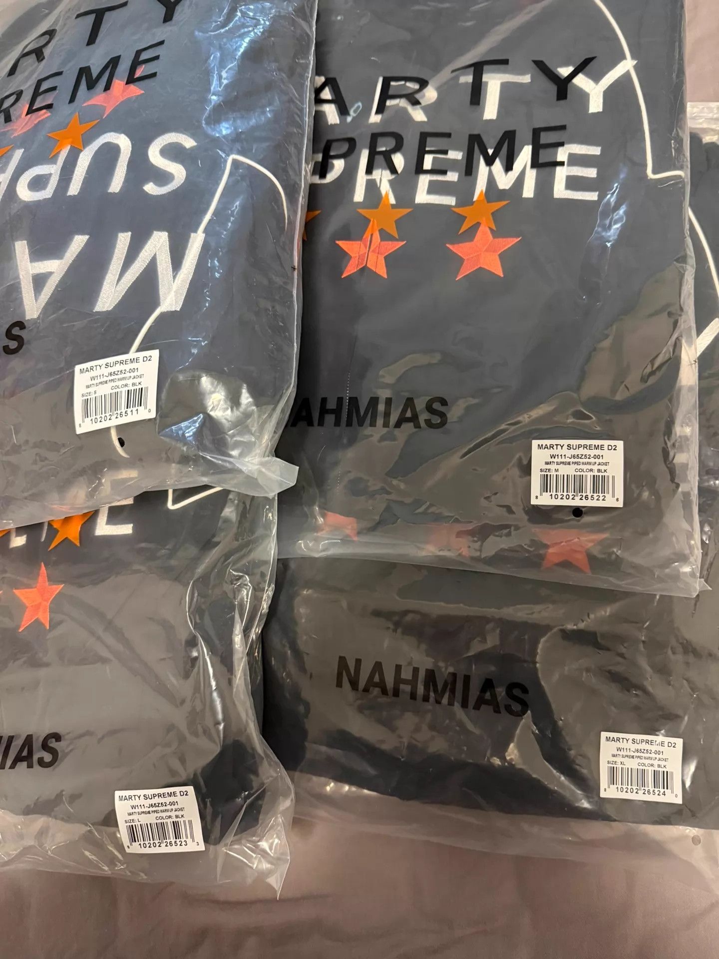 Other Marty Supreme Nahmias a24 WarmUp Jacket Multicolor New Size US S / EU 44-46 / 1 - 4 Thumbnail