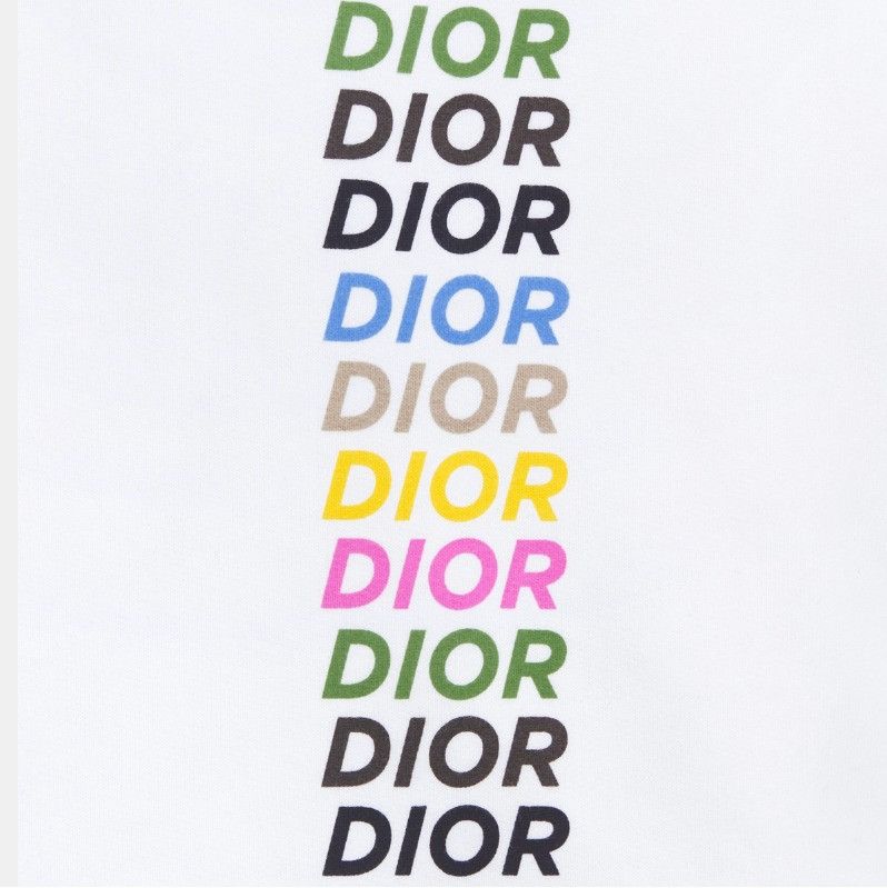 Dior o1w1db11024 Relaxed-Fit Hooded SweatShirt in White Size US S / EU 44-46 / 1 - 3 Thumbnail