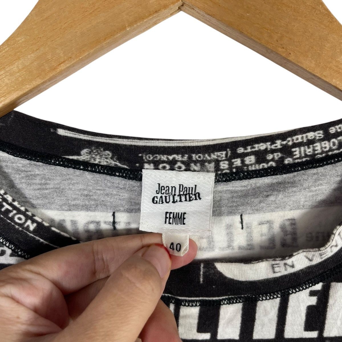Jean Paul Gaultier Vintage JPG Jean Paul Gaultier Femme Newspaper Archive Y2K Size M / US 6-8 / IT 42-44 - 3 Thumbnail