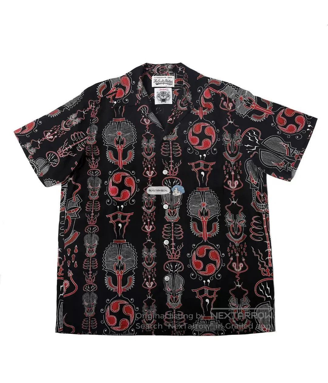 Wacko Maria Wacko Maria Wolf's Head Short Sleeve Shirt. Size US L / EU 52-54 / 3 - 1 Thumbnail