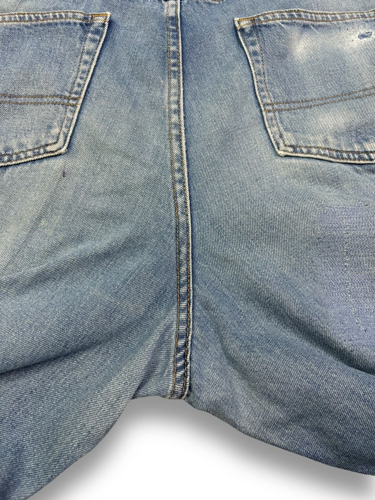 L.L. Bean Vintage 90s L.L. Bean 1912 Mud Wash Baggy Jeans Size US 37 - 12 Thumbnail