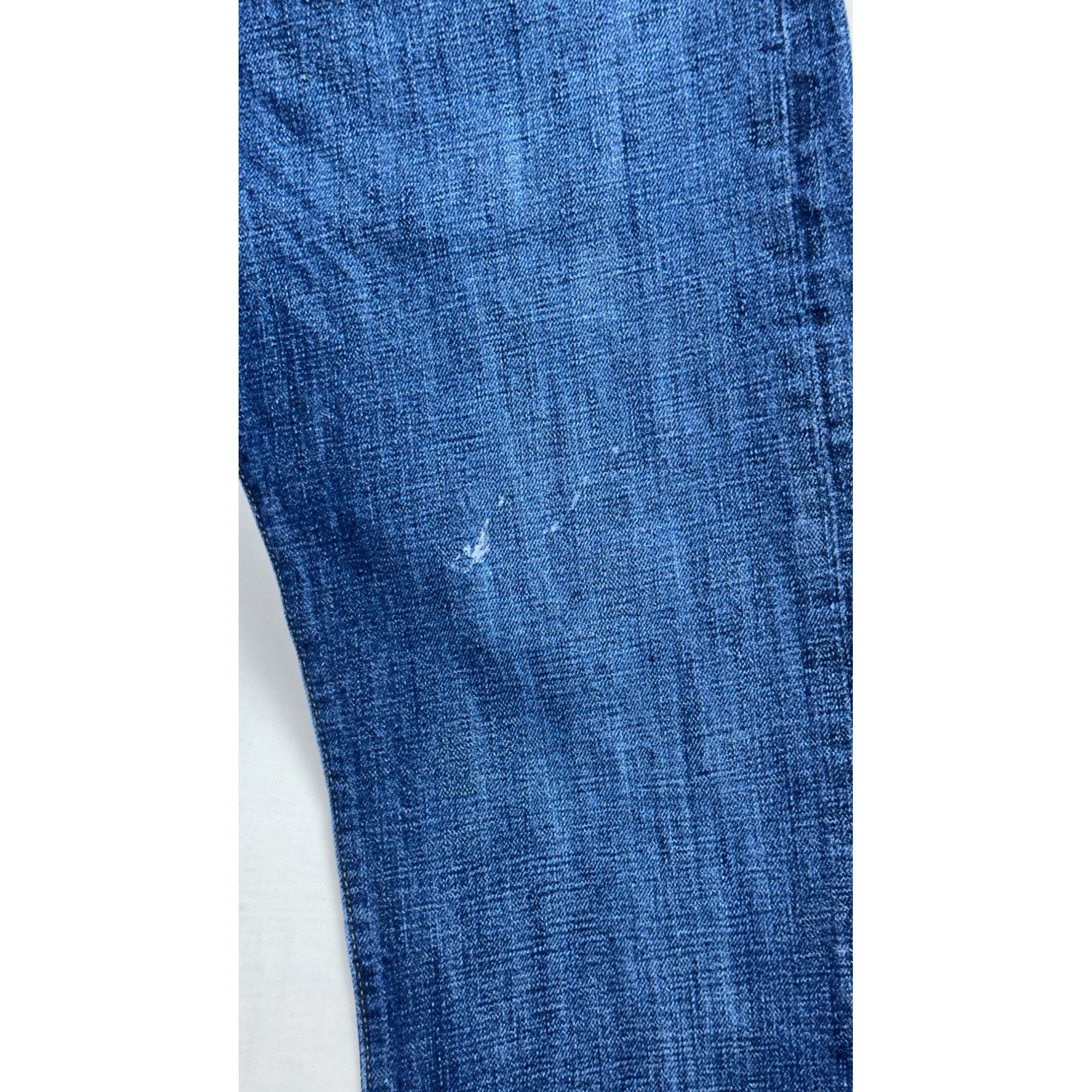 Levi's Levis 501 Jeans Mens W34 L32 Original Blue Denim Straight Fi Size US 34 / EU 50 - 14 Thumbnail