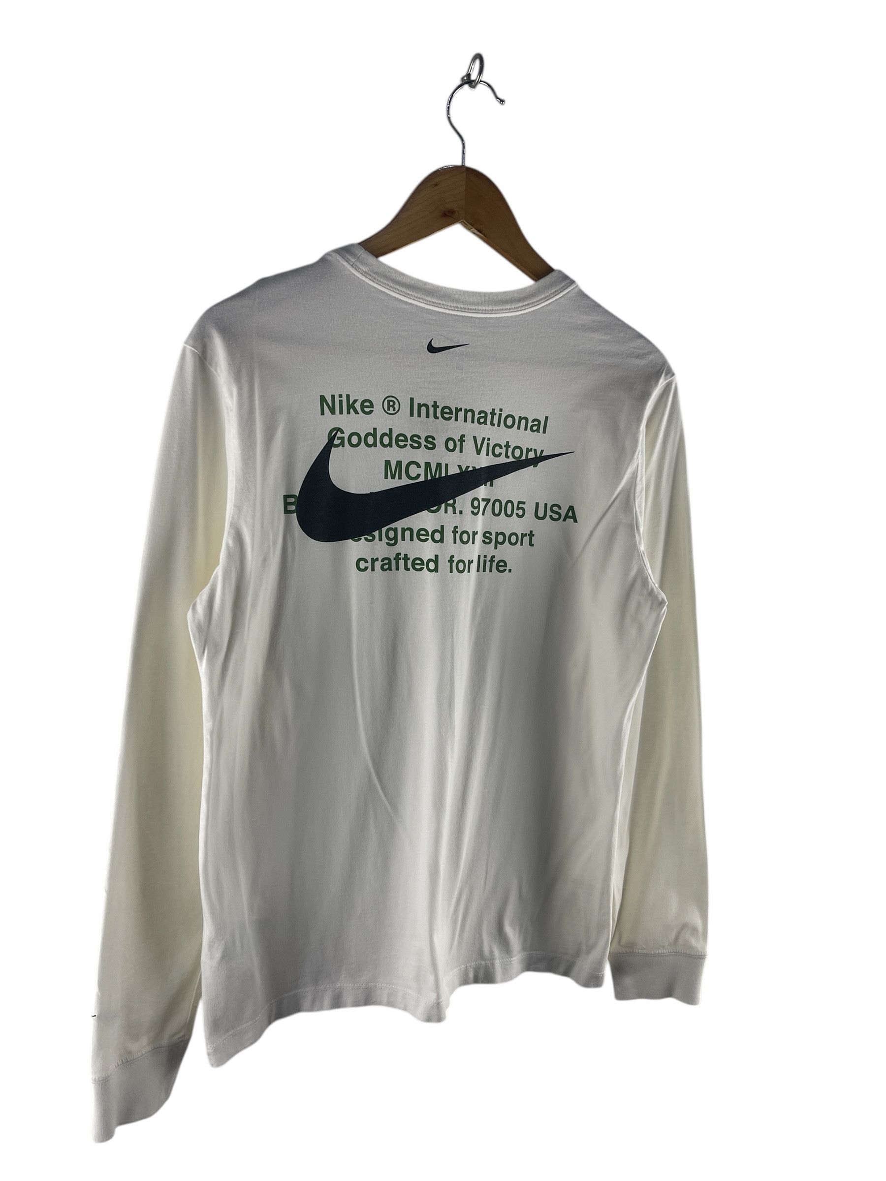 Nike Nike Goddess Of Victory Double Swoosh Shirt Size US S / EU 44-46 / 1 - 3 Thumbnail