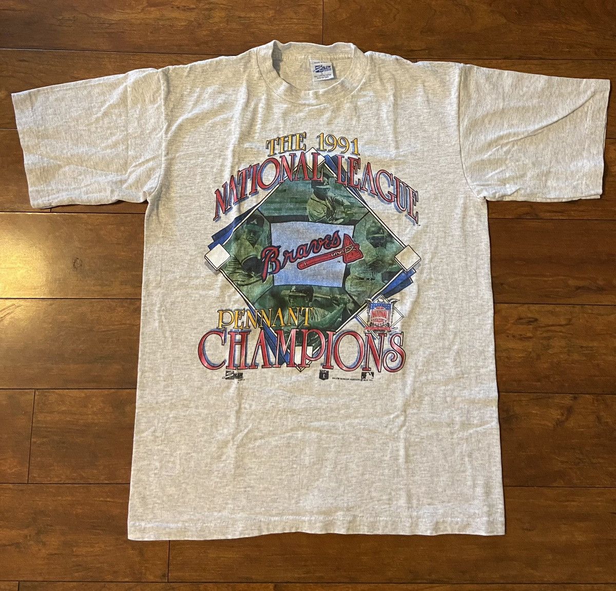 Vintage Vintage Atlanta Braves T Shirt Size US M / EU 48-50 / 2 - 1 Thumbnail