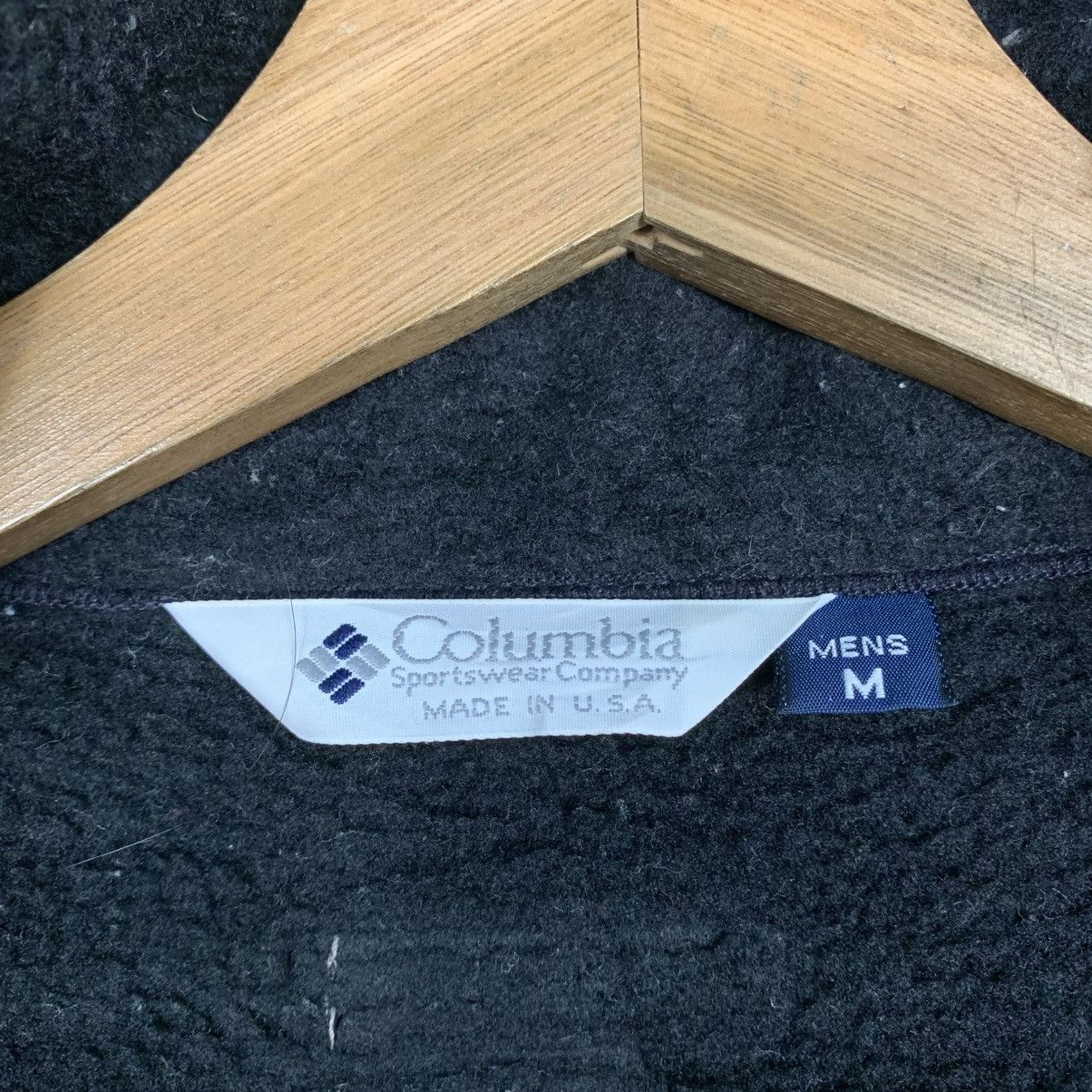 Columbia Vintage 80s Columbia Quarter Zip Fleece Sweater Size US M / EU 48-50 / 2 - 12 Thumbnail