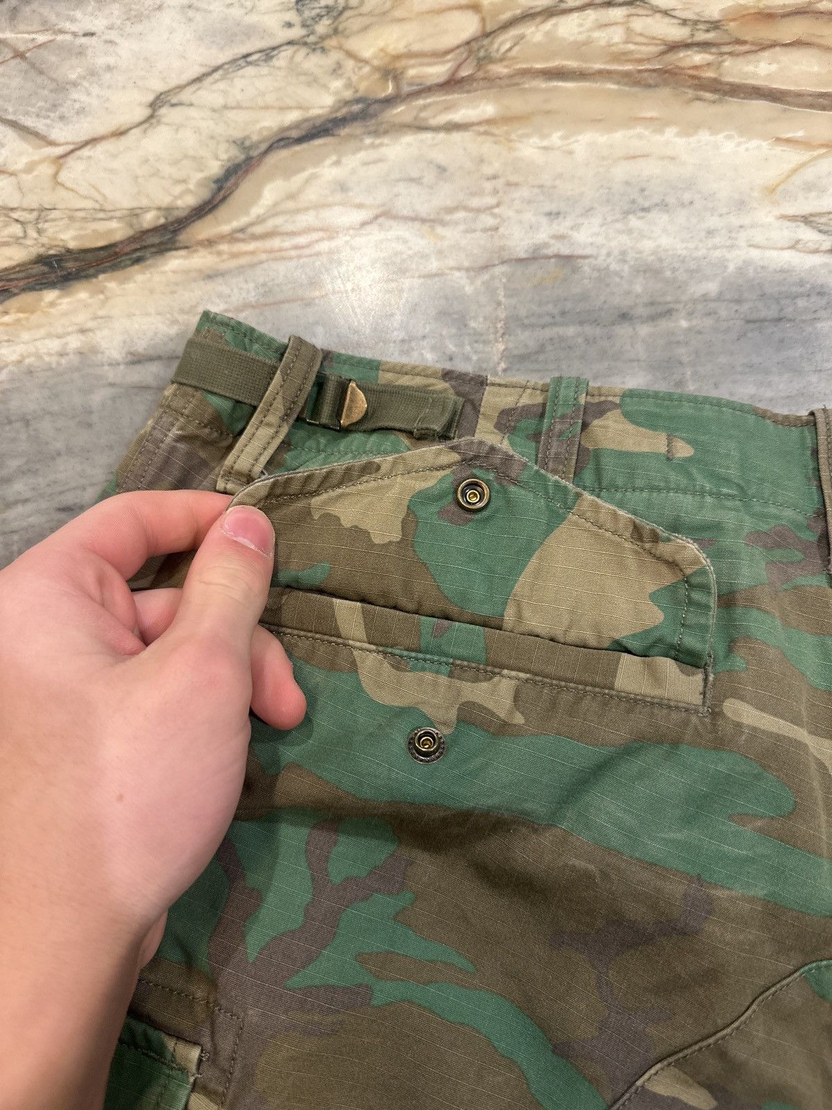 Polo Ralph Lauren Polo Ralph Lauren Camo Shorts Size US 33 - 11 Thumbnail