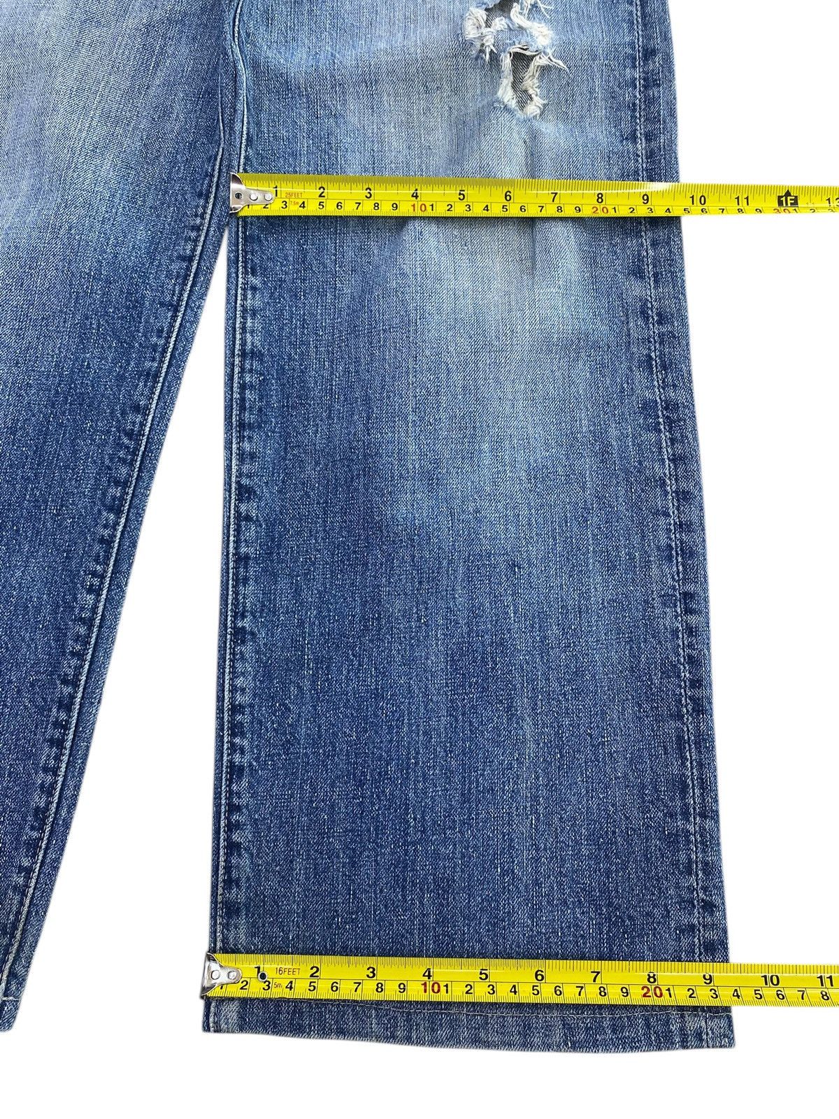 Other Flash Report Faded Wash Ripped Style Baggy Jeans Size US 30 / EU 46 - 8 Thumbnail