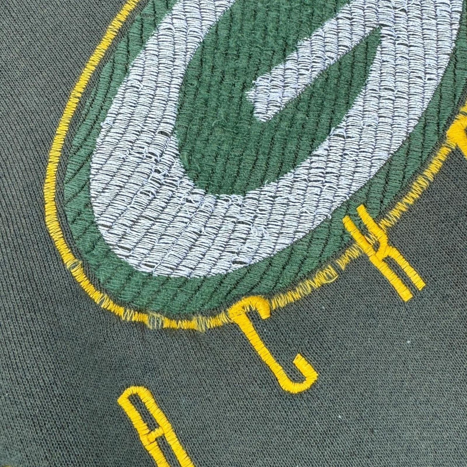Logo Athletic × NFL × Vintage Vintage 90’s LogoAthletic Packers Crewneck Size US XL / EU 56 / 4 - 6 Thumbnail