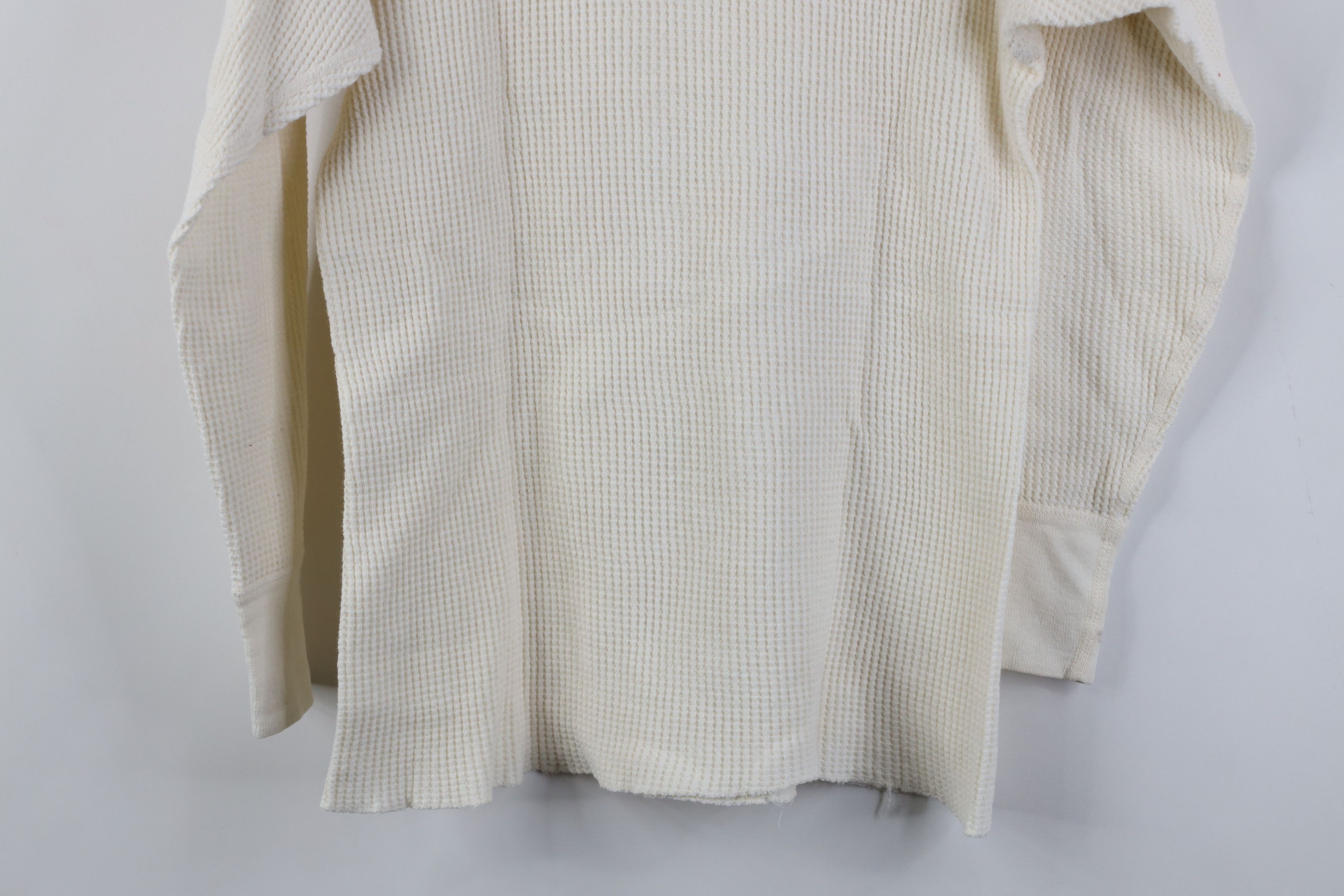 Vintage Vintage 70s Streetwear Waffle Knit Long Sleeve T-Shirt USA Size US M / EU 48-50 / 2 - 12 Thumbnail