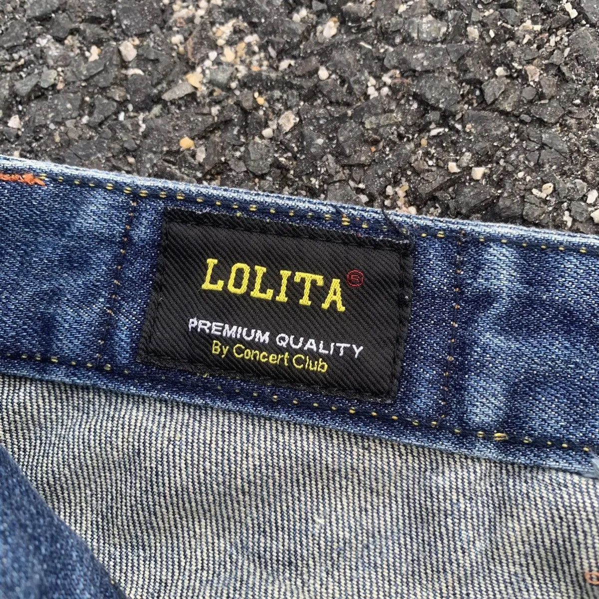14th Addiction ⚡️BEST OFFER⚡️Thunderstruck Cinch Back Denim VERY RARE Pants Size US 32 / EU 48 - 6 Thumbnail