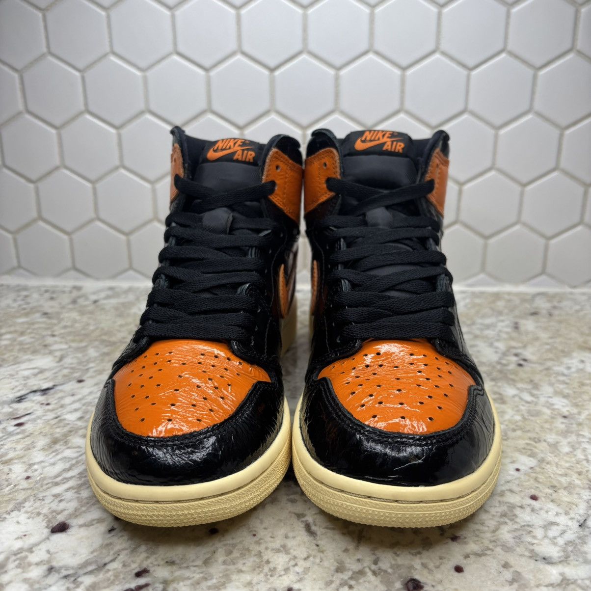 Jordan Brand Size 8-Jordan 1 High Shattered Backboard 3.0 Clean No Box Size US 8 / EU 41 - 4 Thumbnail