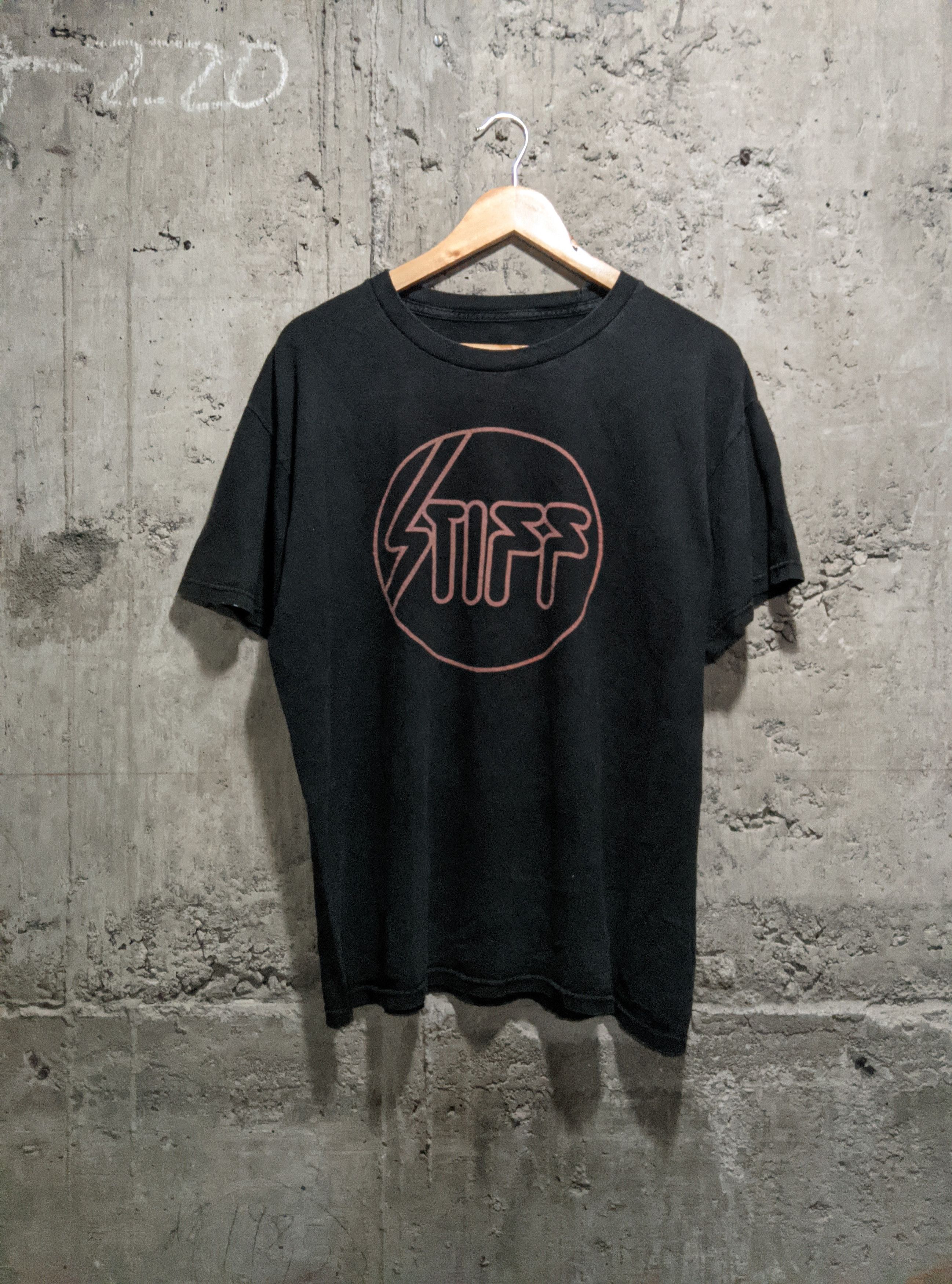 Band Tees Vintage 2000s stiff records punk new Wave t shirt Size US M / EU 48-50 / 2 - 1 Thumbnail
