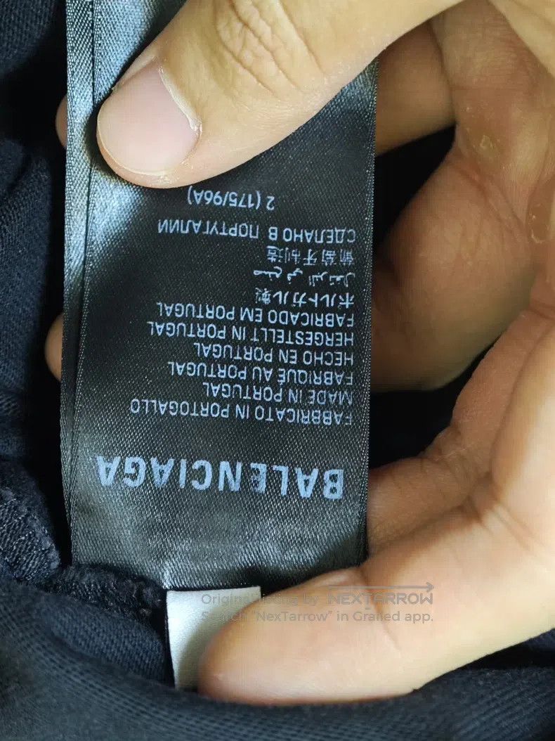 Balenciaga Balenciaga Distressed Phantom Print Short Sleeve T-Shirt Size US M / EU 48-50 / 2 - 4 Thumbnail