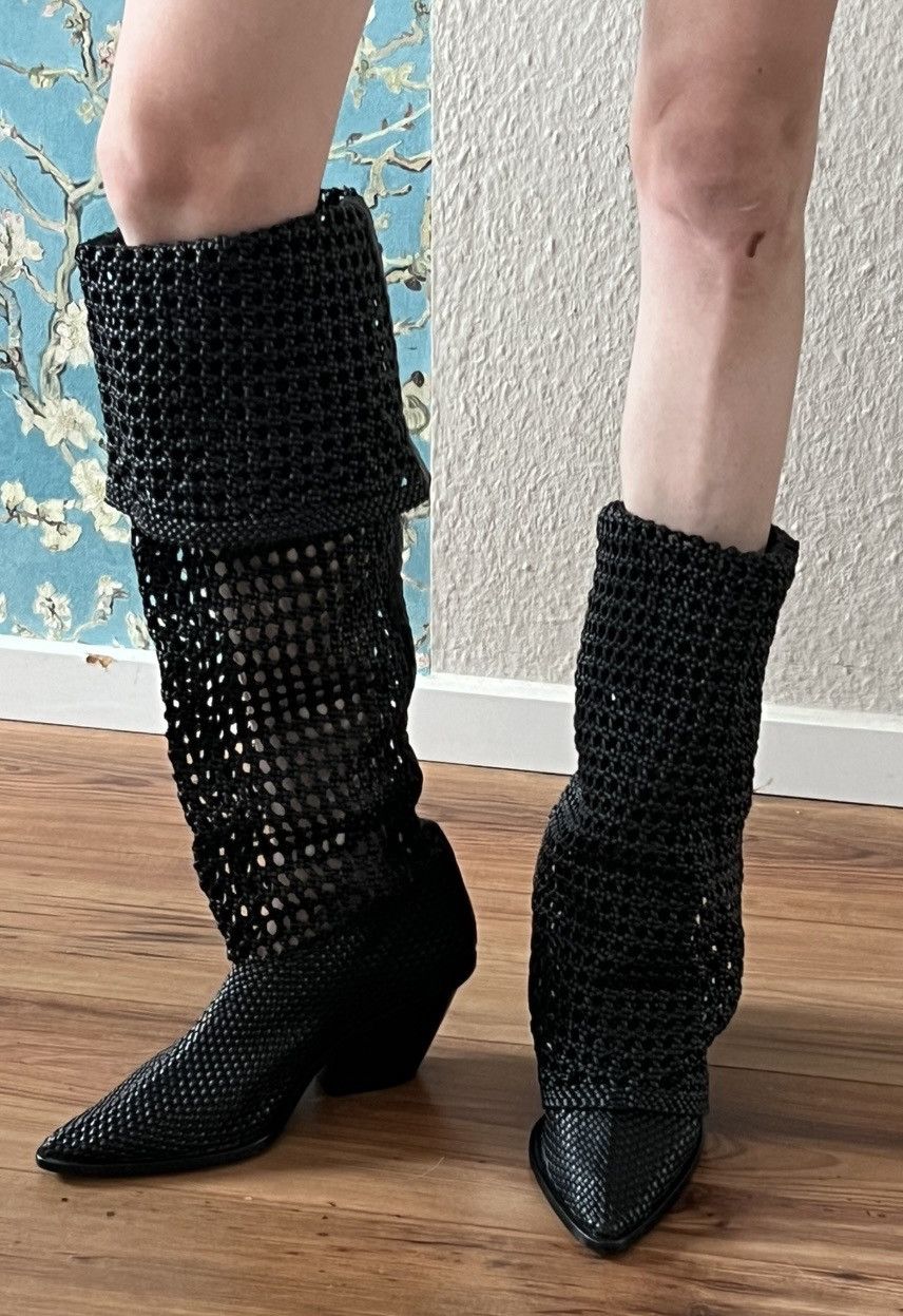 AGL AGL Over-the-Knee western woven Boots Size US 10 / IT 40 - 1 Thumbnail