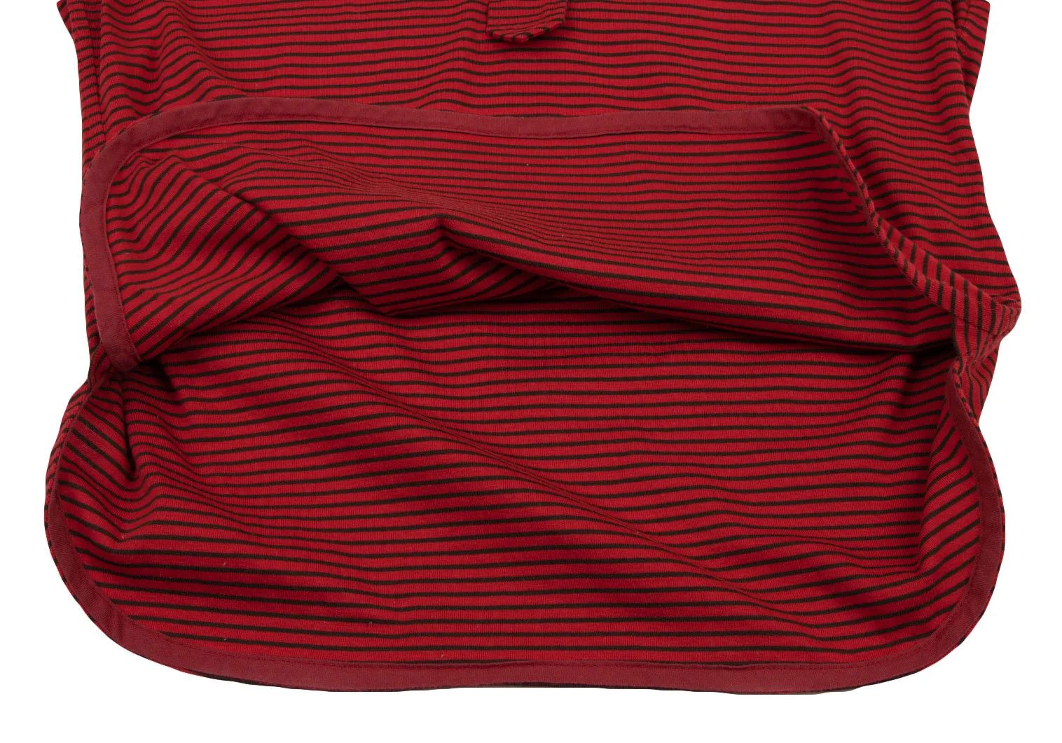 Junya Watanabe Elbow Patch Stripe Polo Shirt in Red and Black, Size S Size US S / EU 44-46 / 1 - 10 Thumbnail