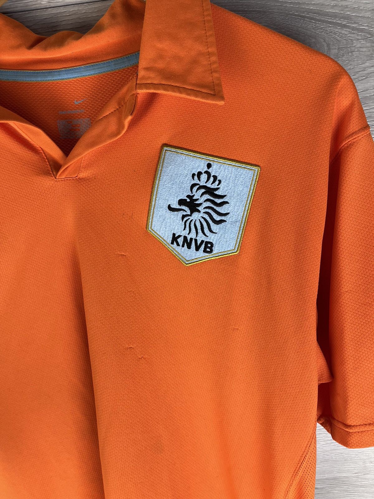 Nike Men's Netherlands Home football shirt 2006s Xl #2 Jaliens Size US L / EU 52-54 / 3 - 14 Thumbnail