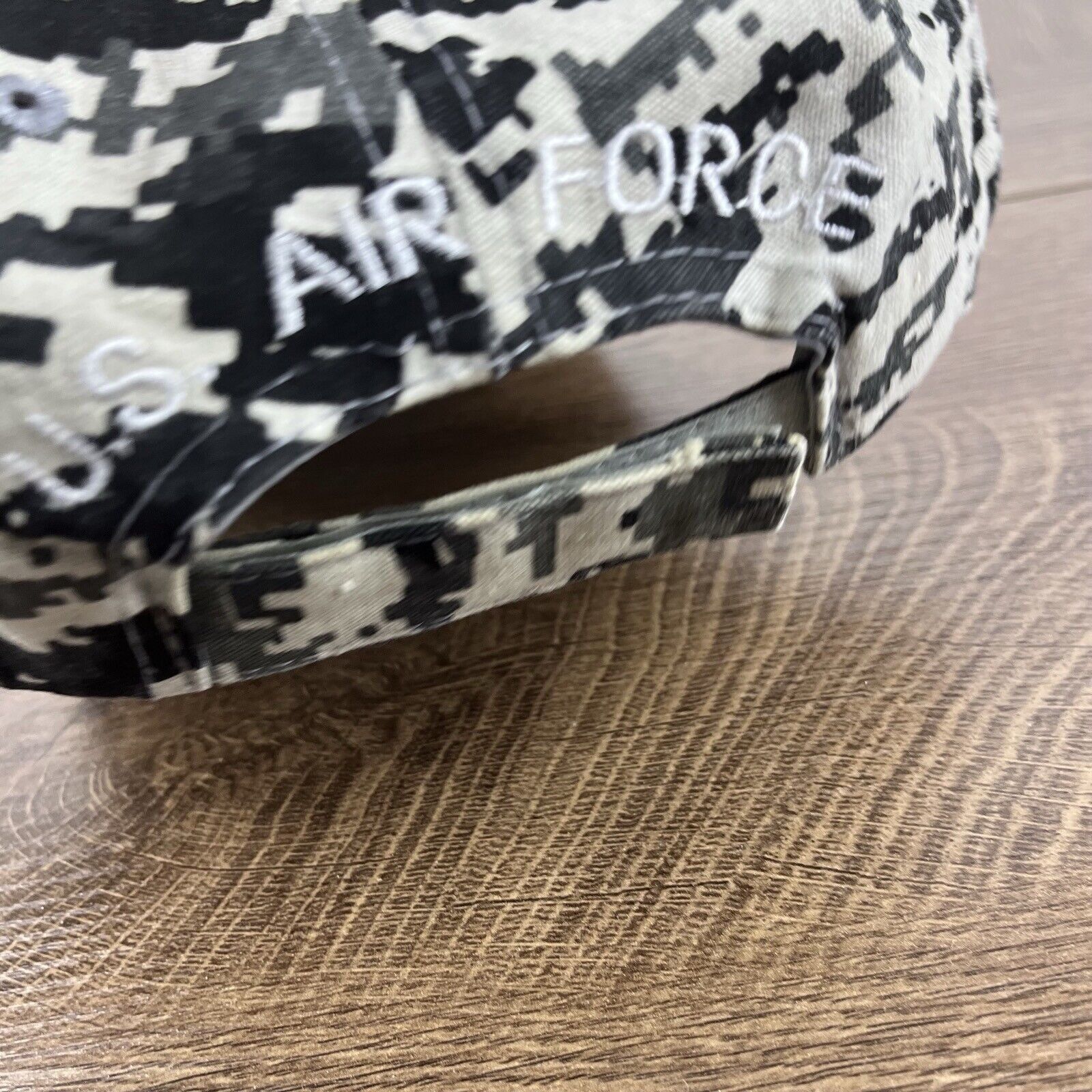 Other USAF Hat United States Air Force Adjustable Hat Camo Adjusta Size ONE SIZE - 11 Thumbnail