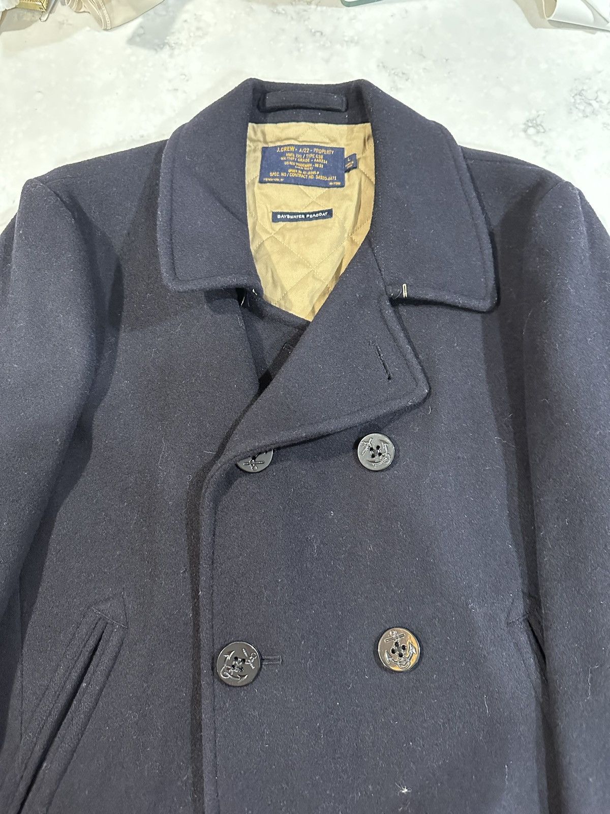 J.Crew J.Crew Bayswater Peacoat Size US L / EU 52-54 / 3 - 2 Thumbnail
