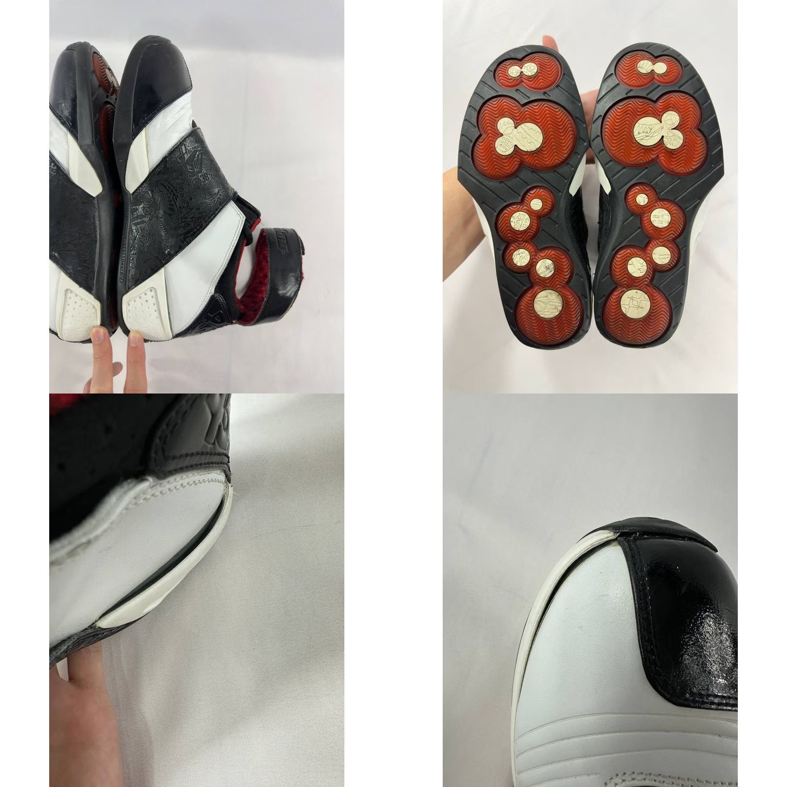 Jordan Brand Nike Air Jordan 20 OG 'Quickstrike' 2005 Athletic Men Sneaker 9.5 White Adult Size US 10 / EU 43 - 9 Thumbnail