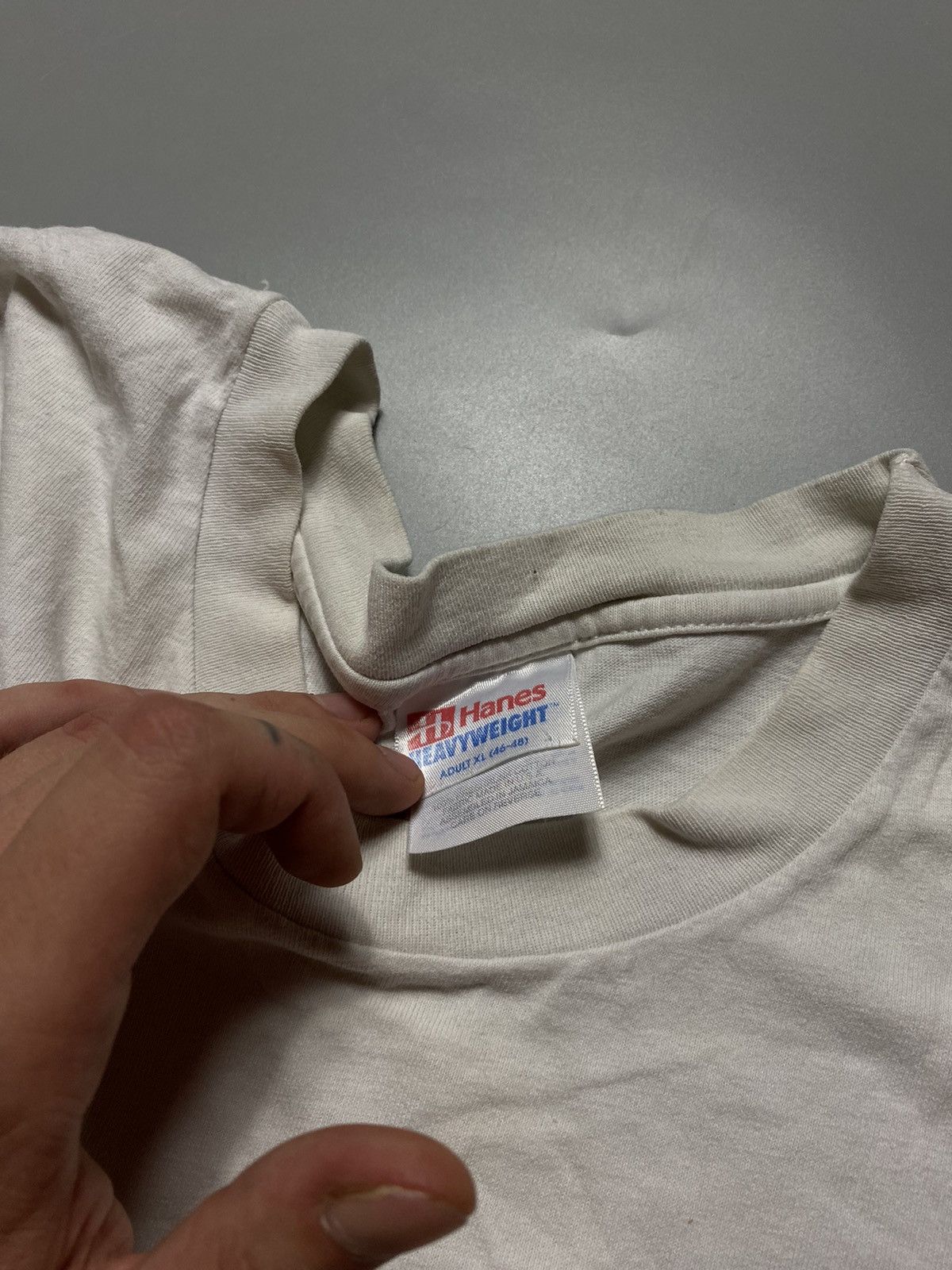 Vintage RARE! Hawaii 1990s t-shirt on one seam Size US XL / EU 56 / 4 - 6 Thumbnail
